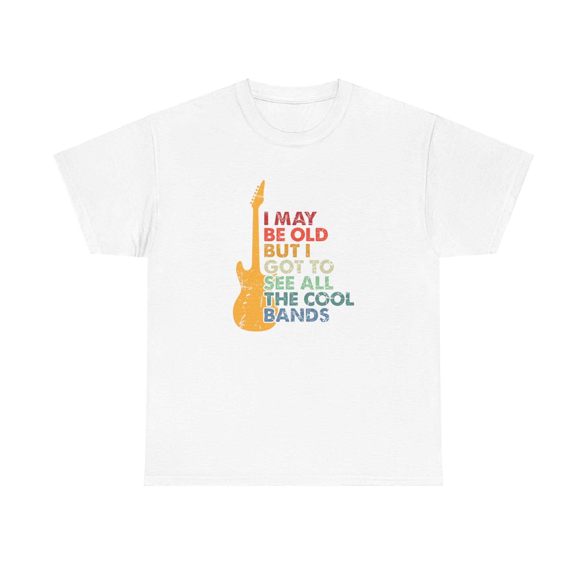 The cool bands  - Unisex Heavy Cotton Tee - Spruced Roost