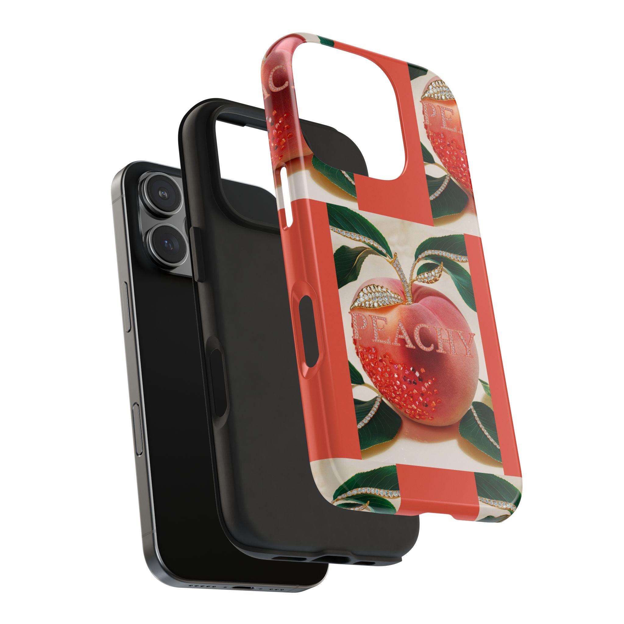 Peachy Summer - Tough Case for iPhone 14, 15, 16 - Spruced Roost