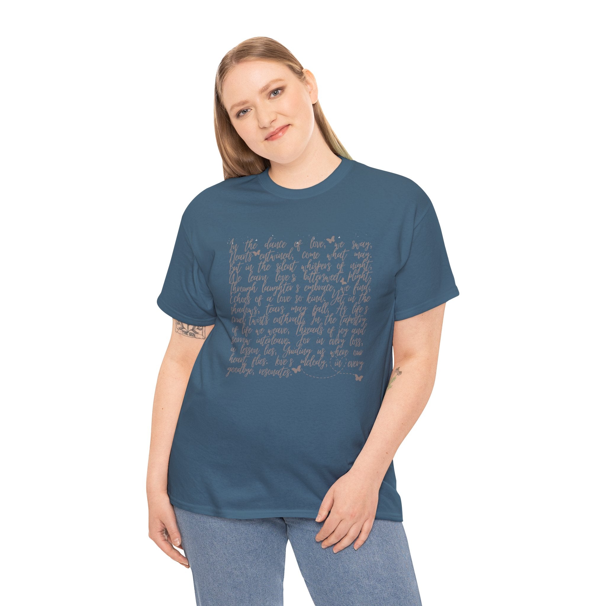 Love Story - Unisex Heavy Cotton Tee - Spruced Roost