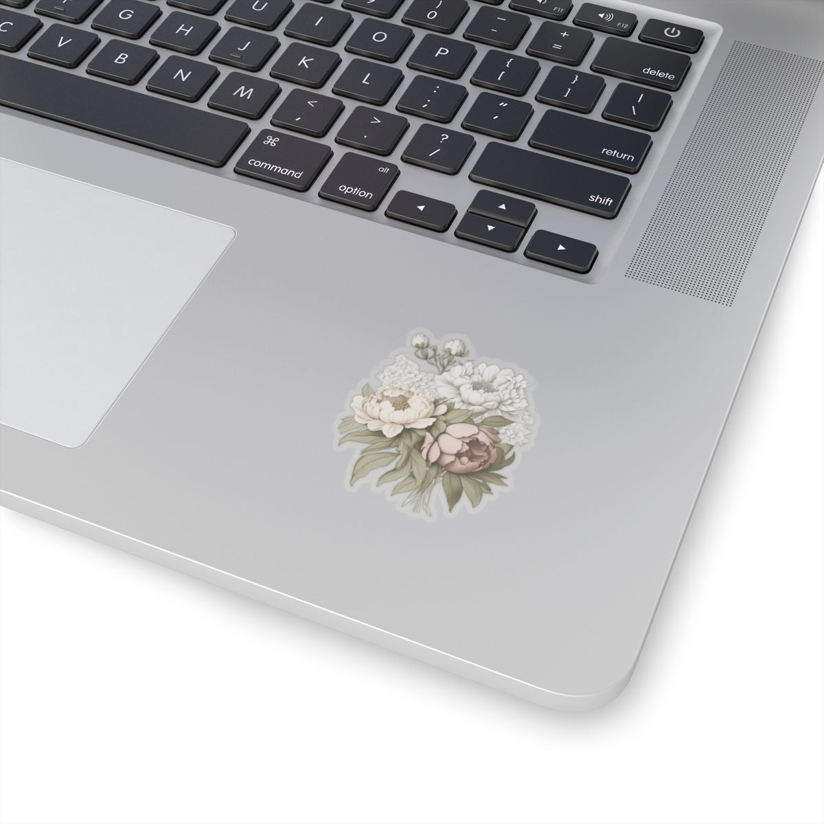 Peony Trio Kiss-Cut Stickers