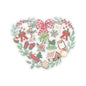 The Love of Christmas - Kiss-Cut Stickers