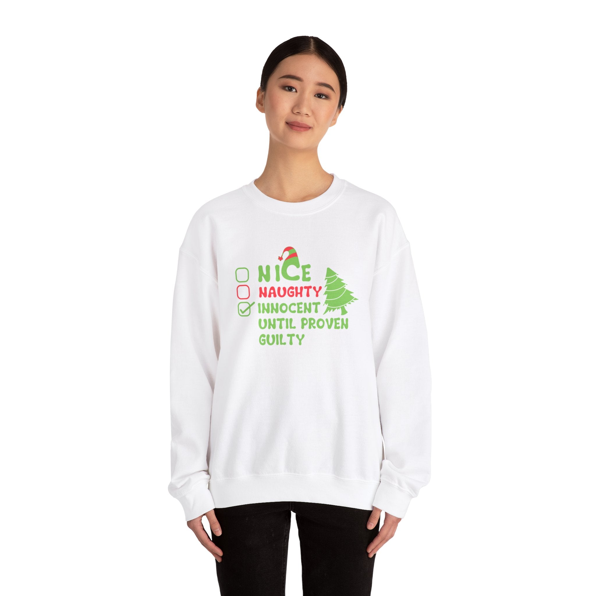 Naughty or Nice Unisex Heavy Blend™ Crewneck Sweatshirt