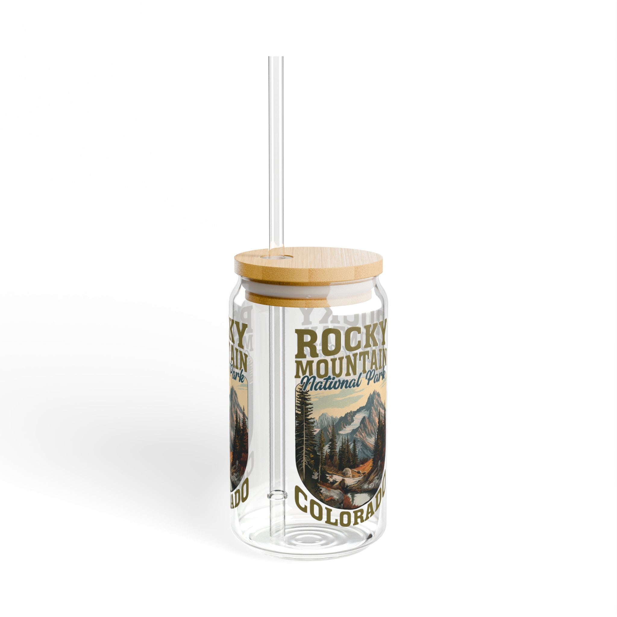 Rocky Mountain State Park Colorado - Sipper Glass, 16oz