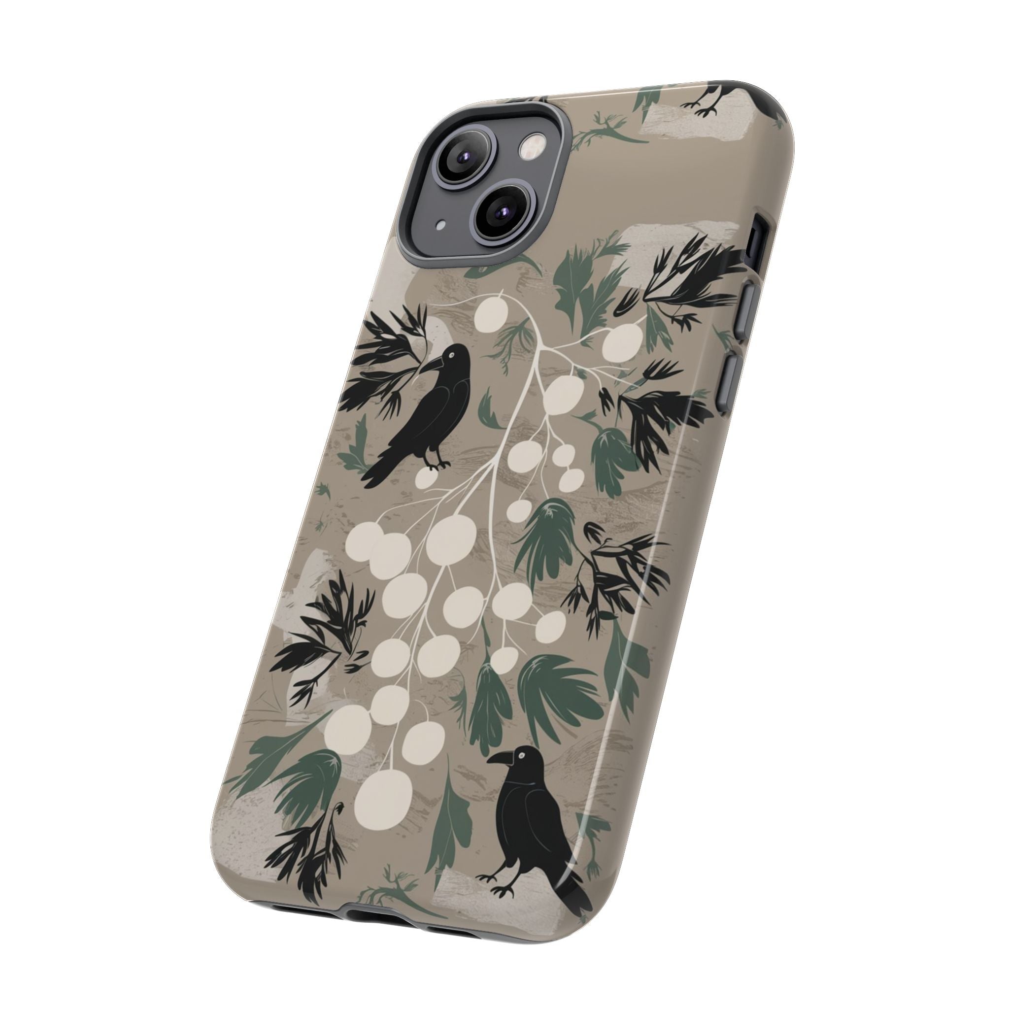 Crows and Berries - Tough Case for iPhone 14, 15, 16