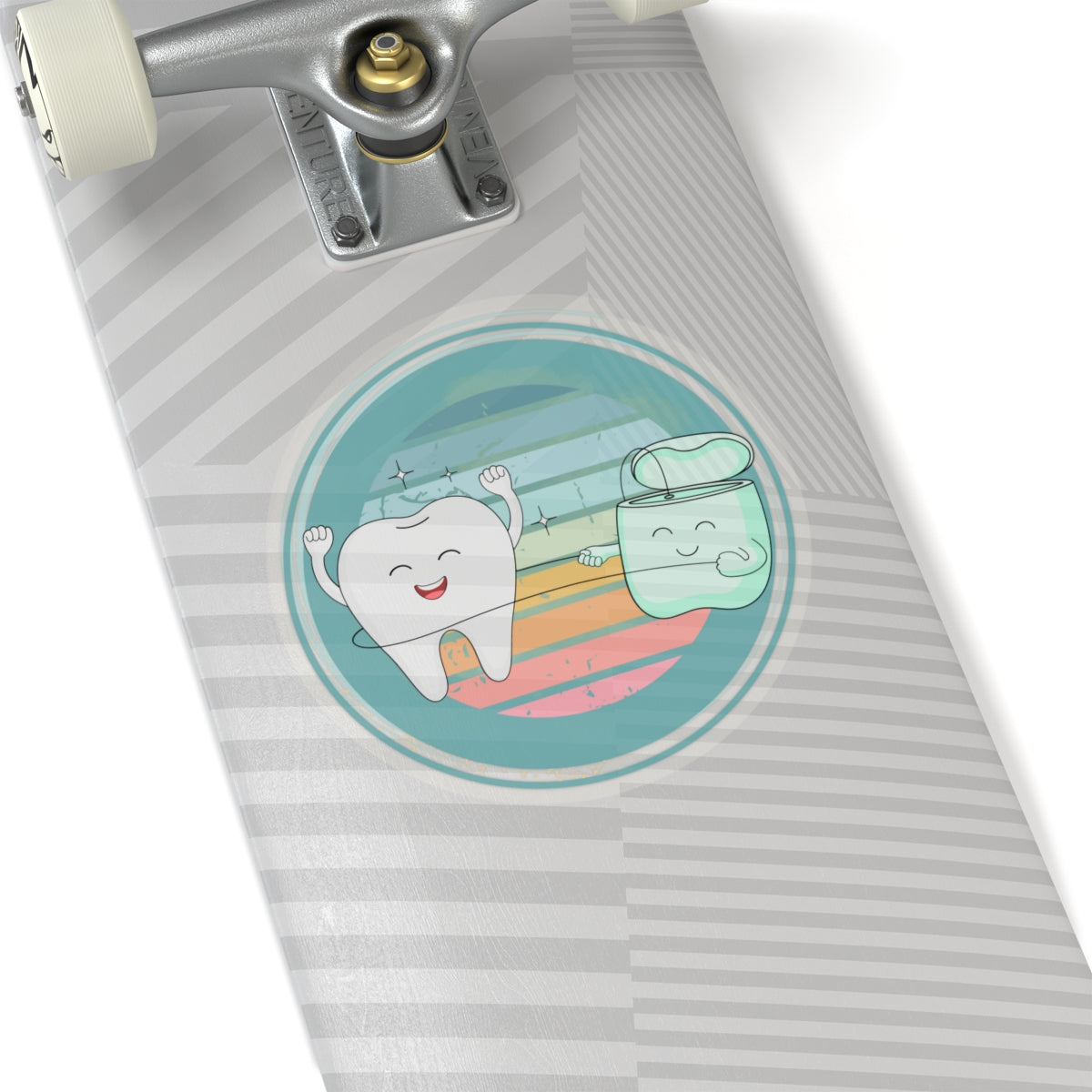 Dental Rodeo Lasso your tooth! Kiss-Cut Stickers