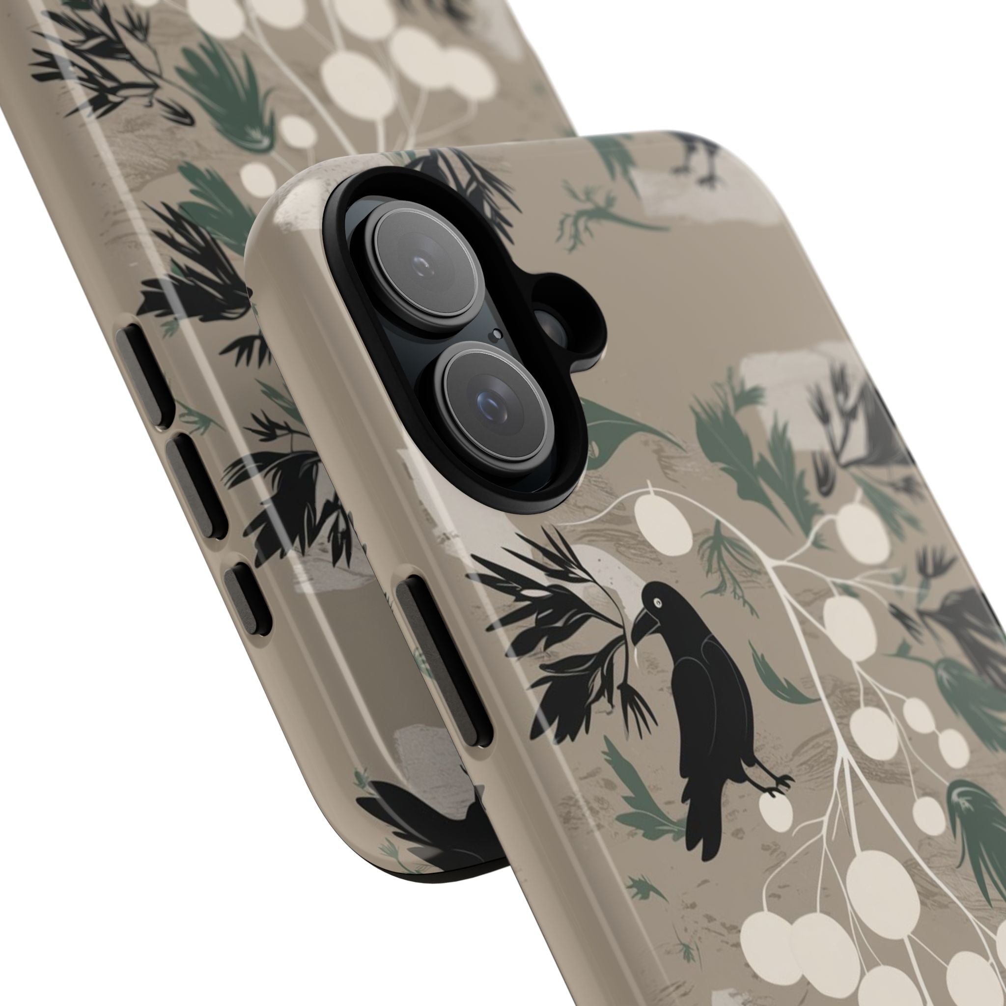 Crows and Berries - Tough Case for iPhone 14, 15, 16