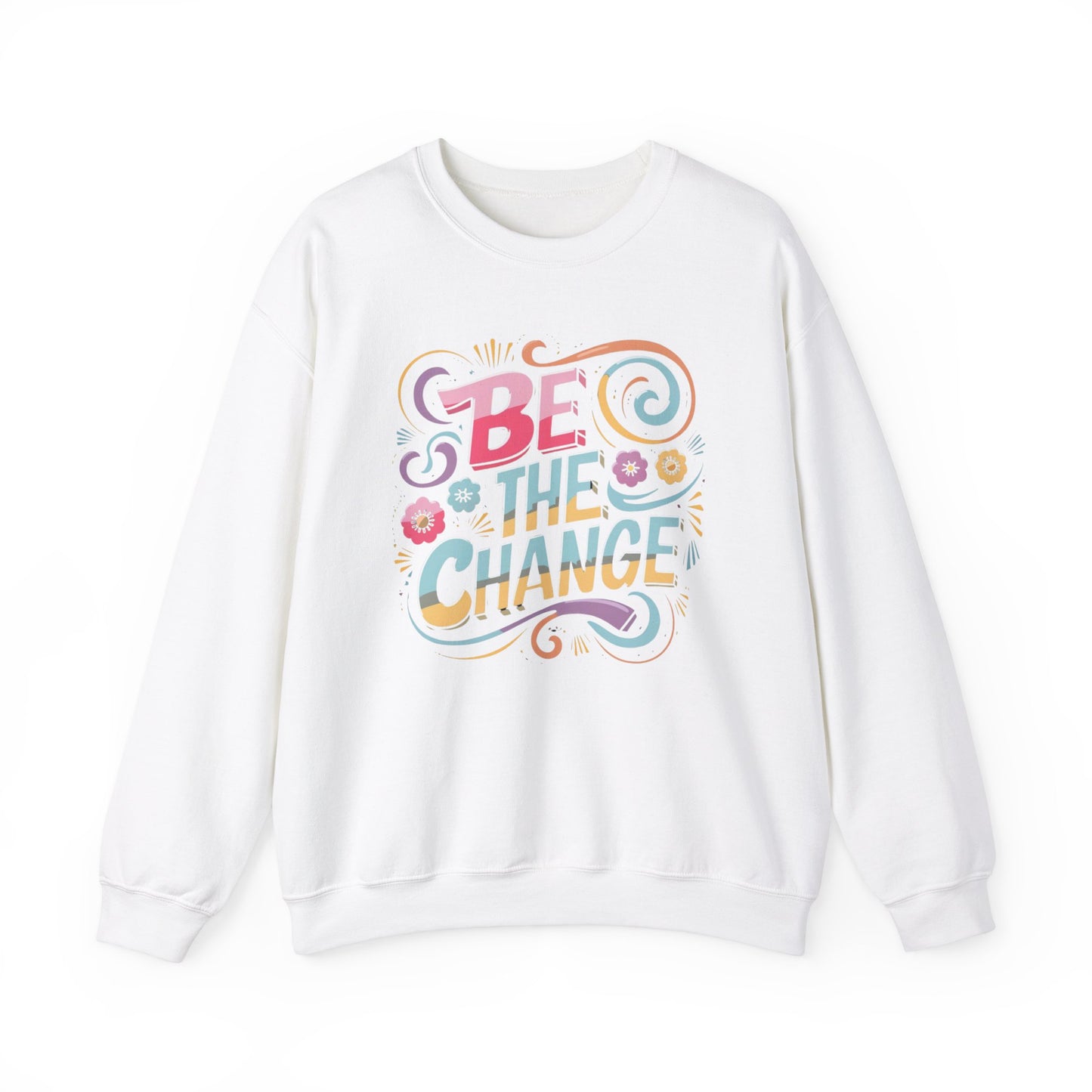 Be the Change - Unisex Heavy Blend™ Crewneck Sweatshirt