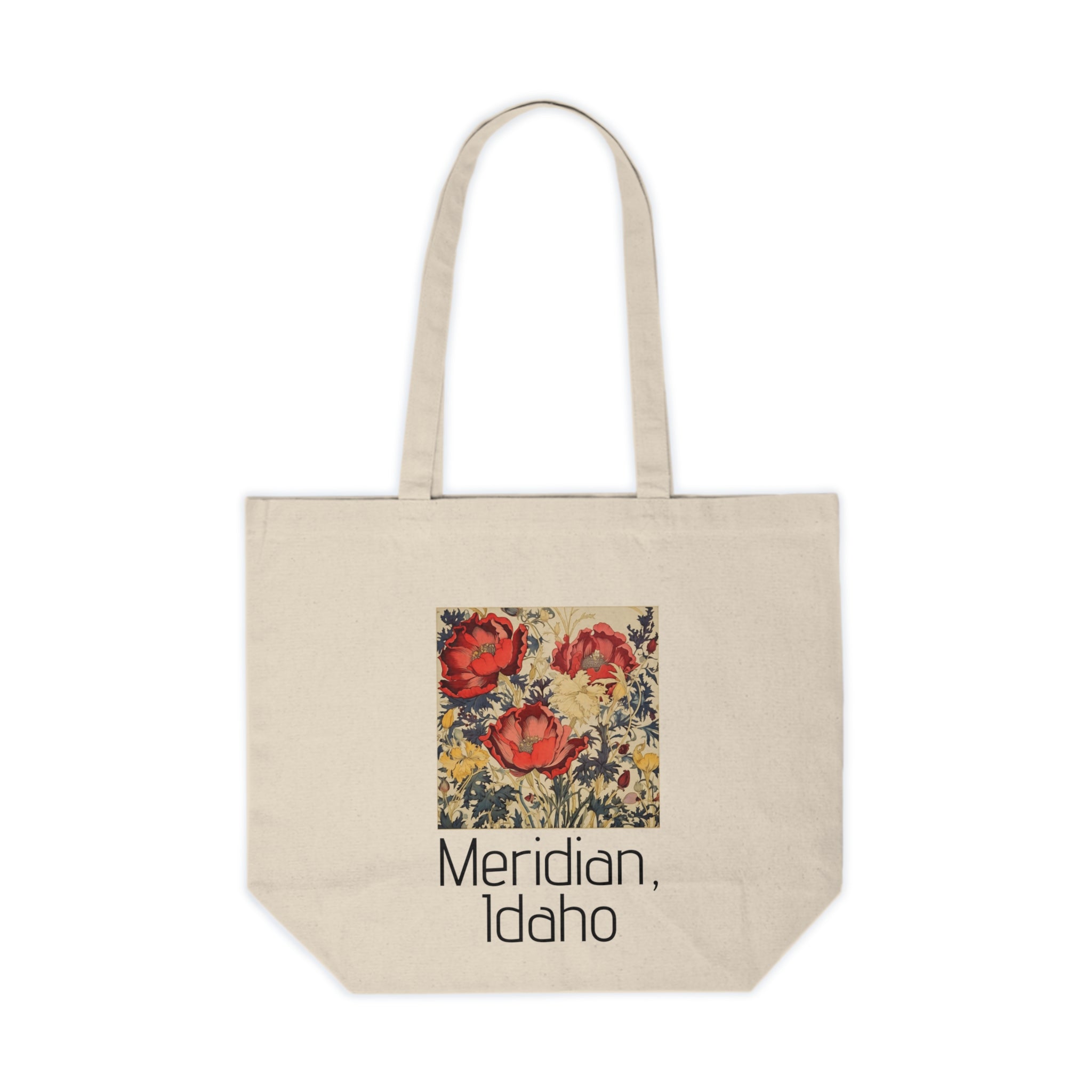 Meridian, Idaho (Customizable) - Canvas Shopping Tote - Spruced Roost