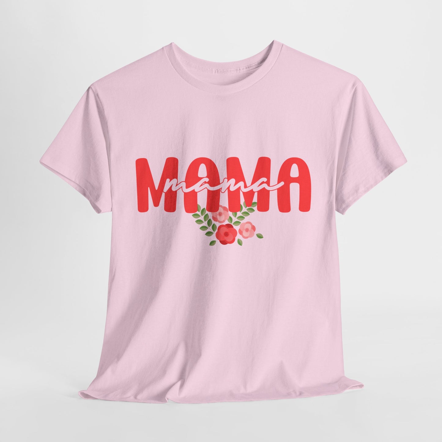 Floral Mama Colorful Unisex Heavy Cotton Tee