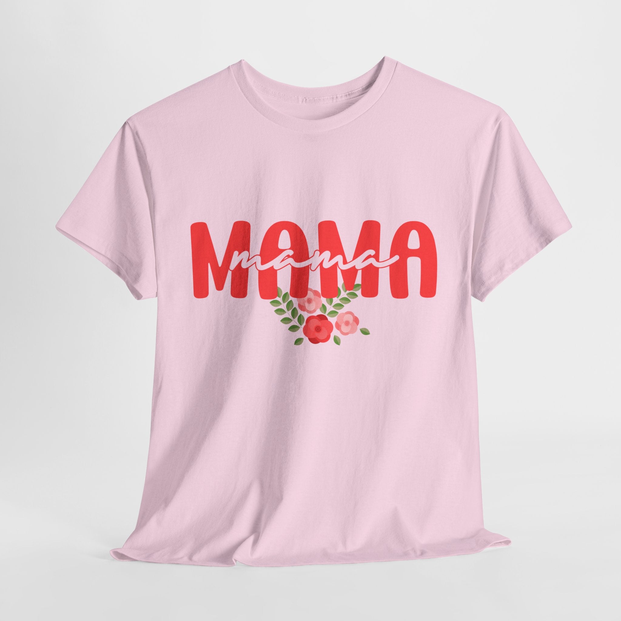 Floral Mama Colorful Unisex Heavy Cotton Tee - Spruced Roost