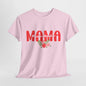 Floral Mama Colorful Unisex Heavy Cotton Tee