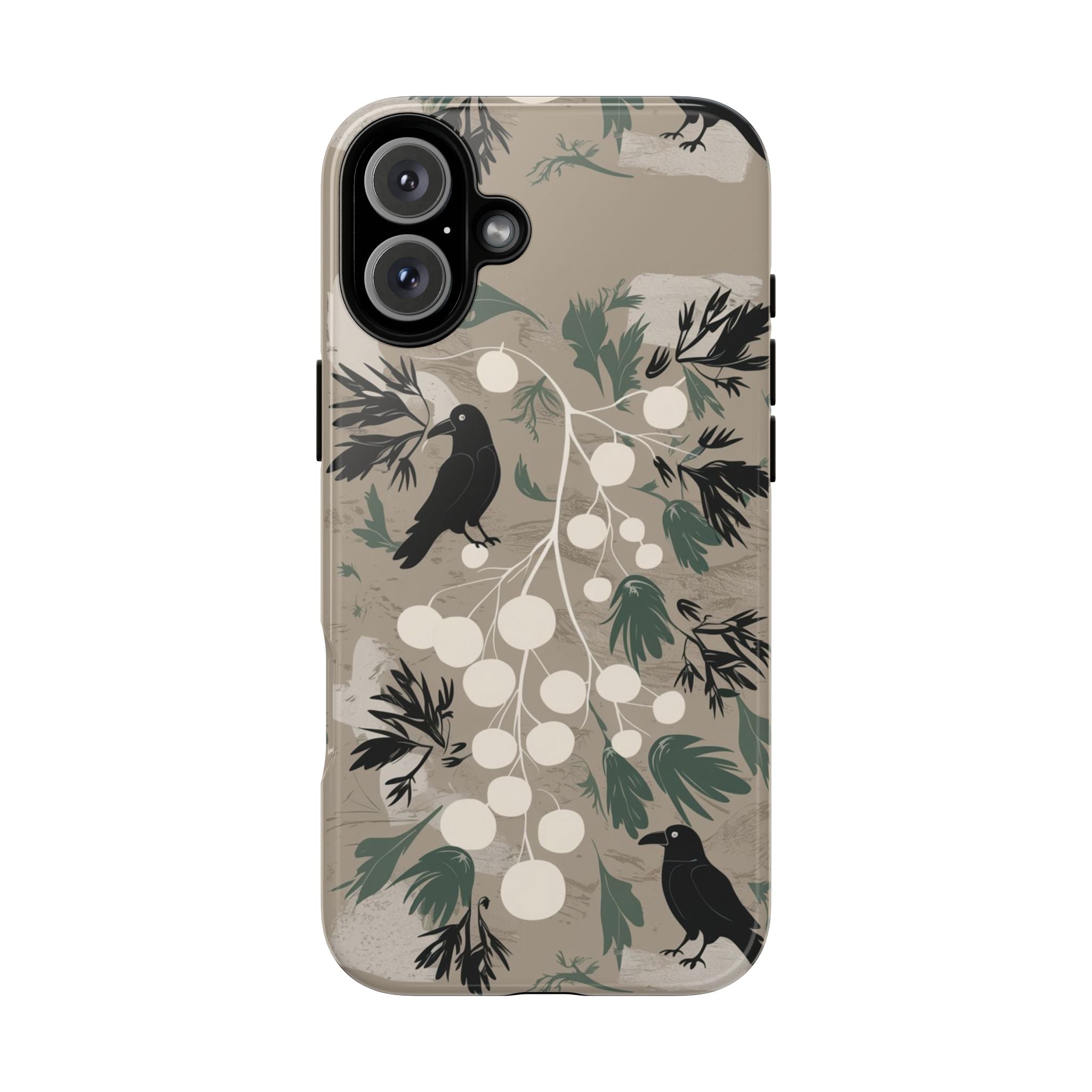 Crows and Berries - Tough Case for iPhone 14, 15, 16