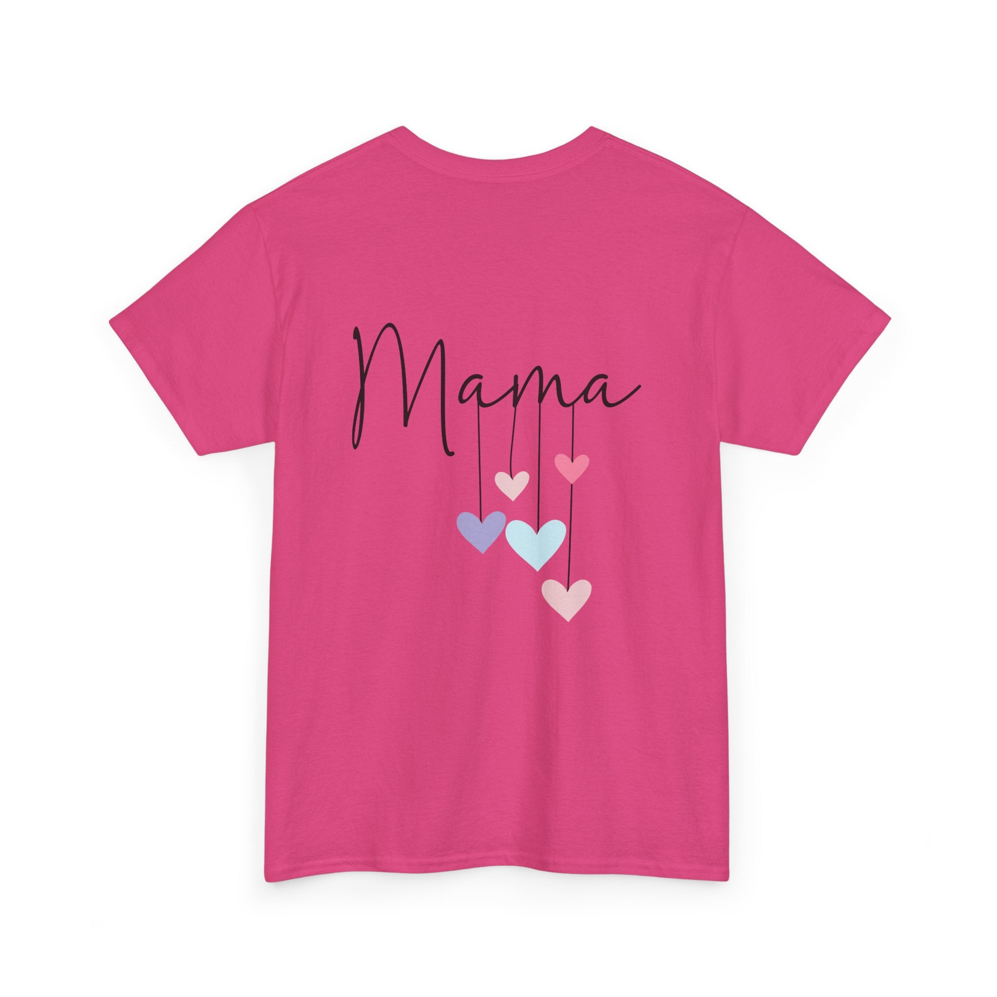 Mama Hearts on a String - Unisex Heavy Cotton Tee