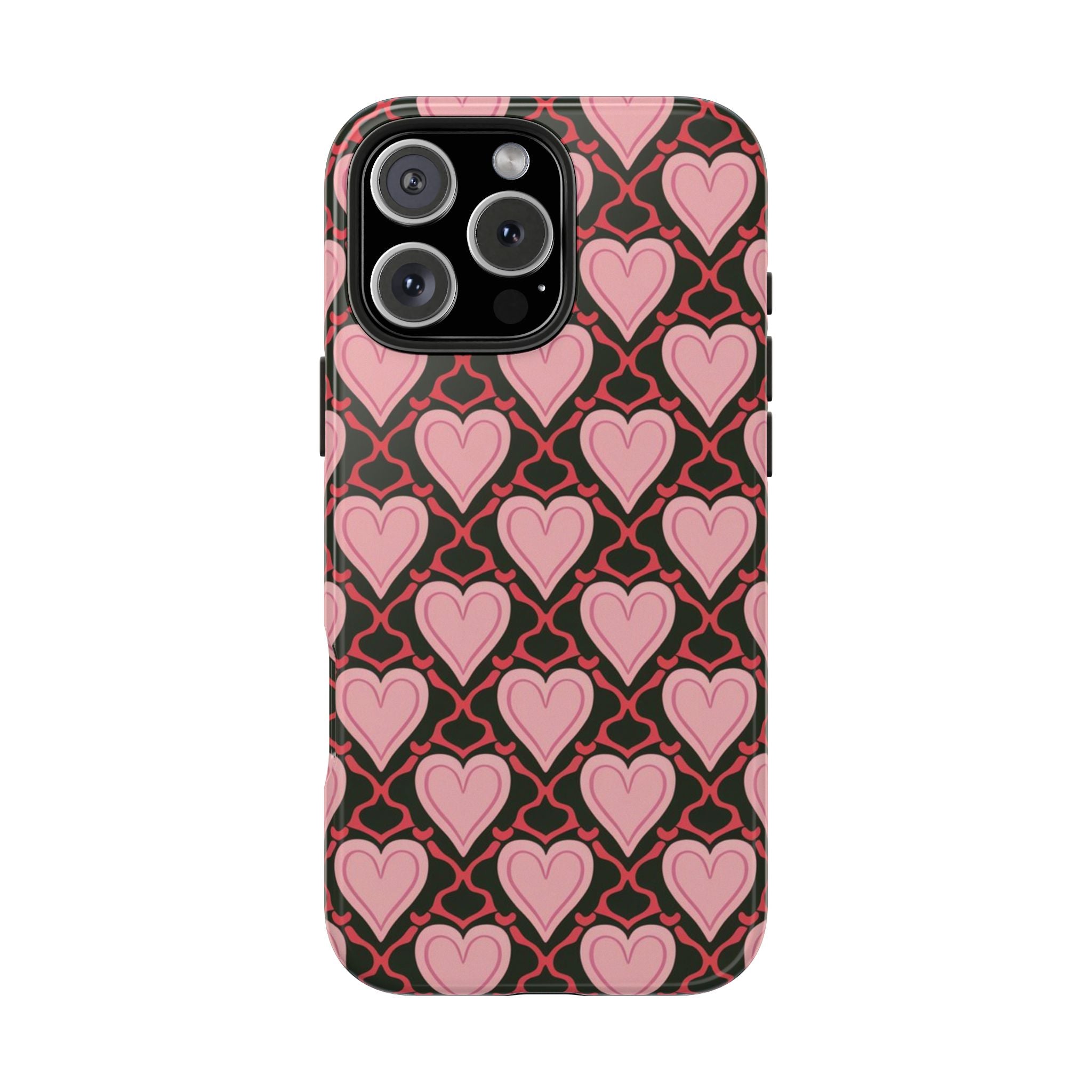 Trellis Hearted - Tough Case for iPhone 14, 15, 16