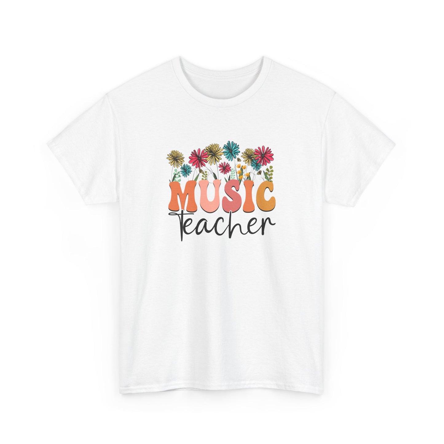 Music Teacher - Unisex Heavy Cotton Tee