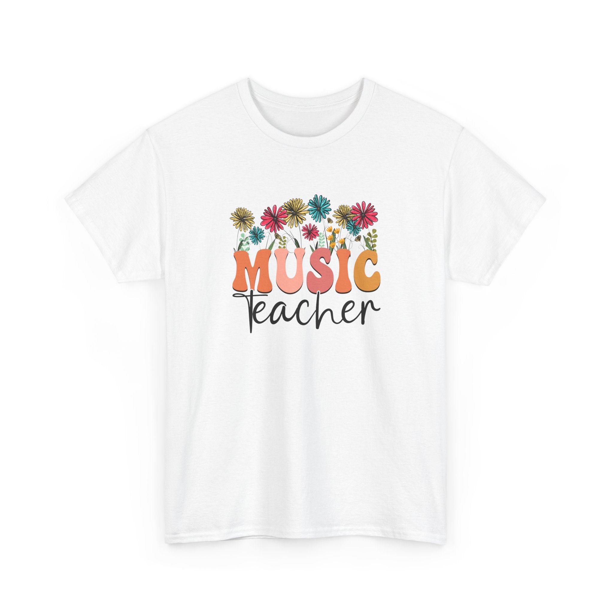 Music Teacher - Unisex Heavy Cotton Tee - Spruced Roost
