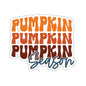 Pumpkin Pumpkin Pumpkin Season Kiss-Cut Stickers