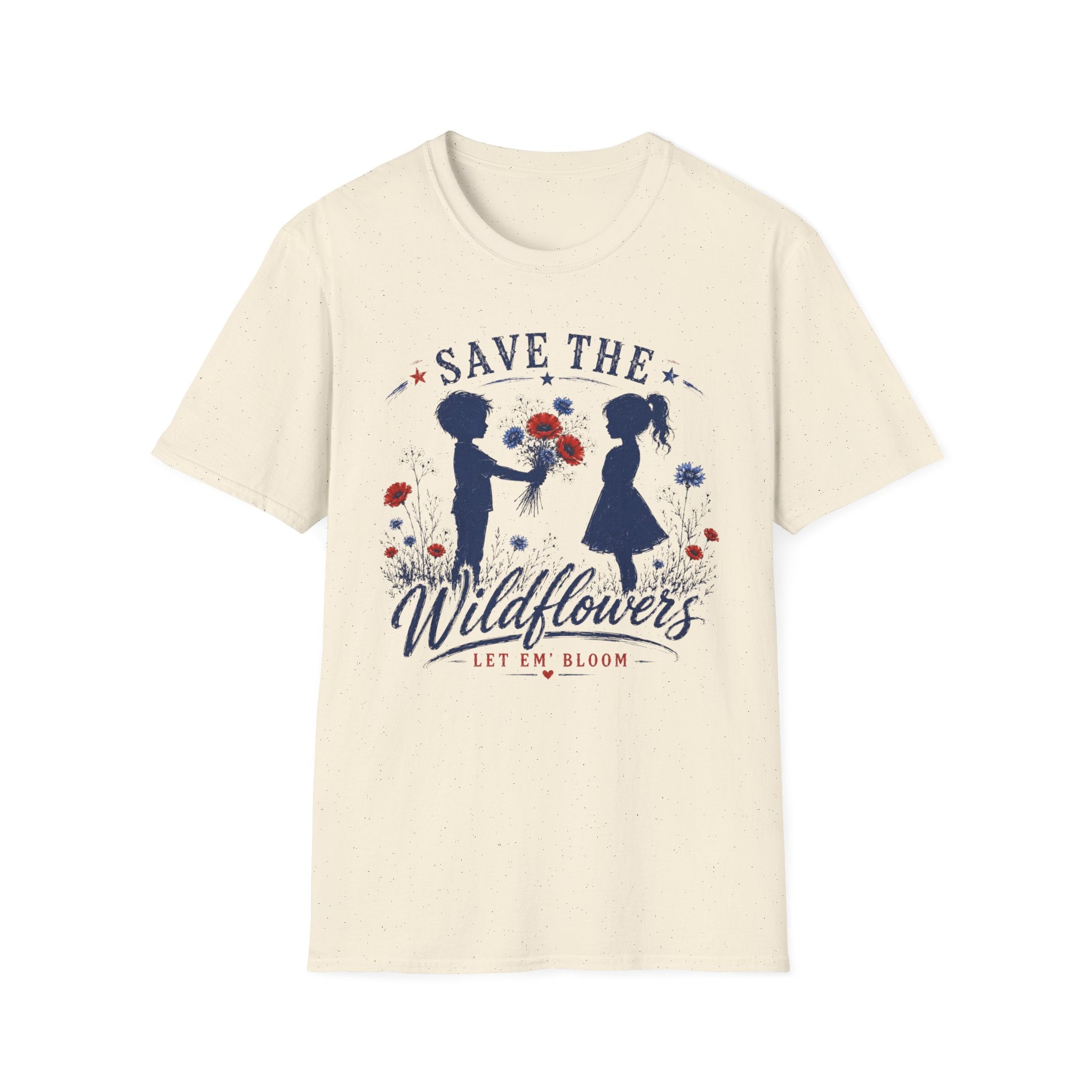 Save the Wildflowers T‑Shirt — Floral Conservation Tee