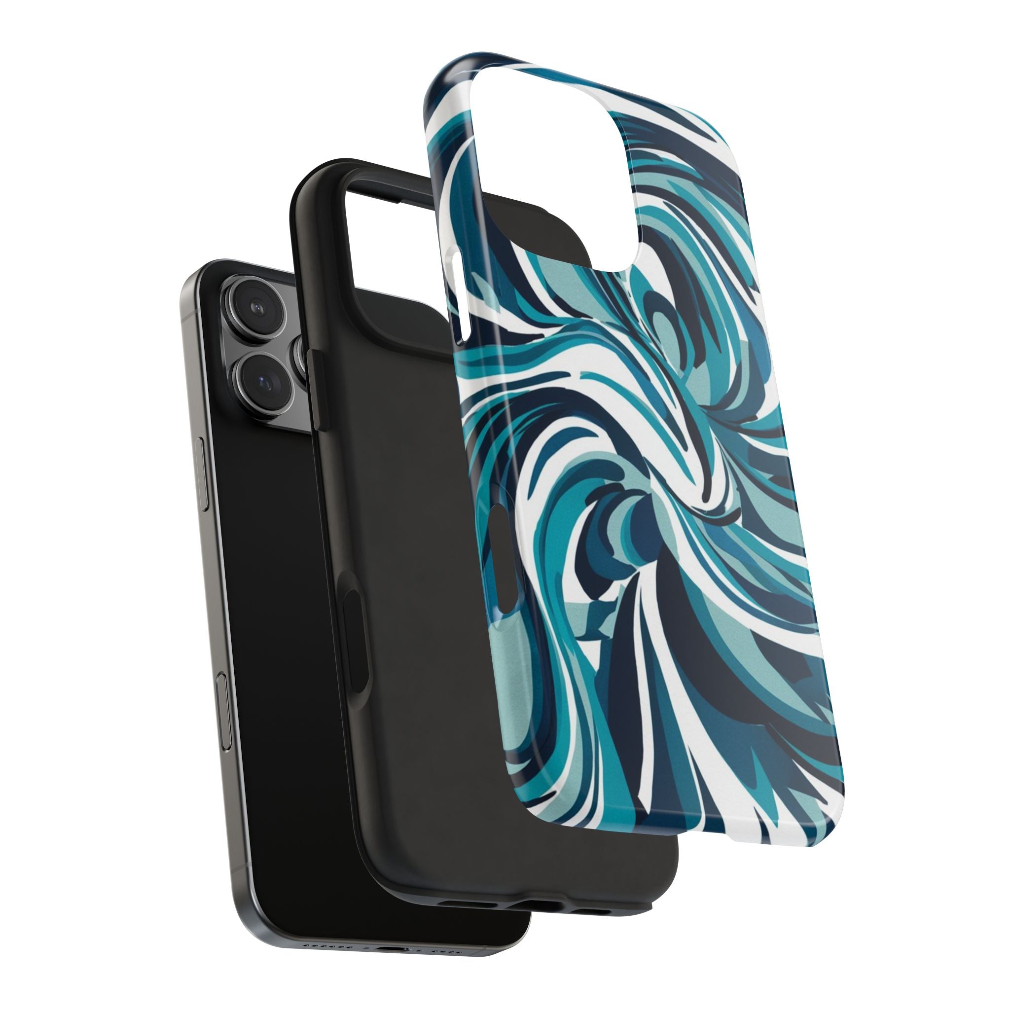 Churning Pacific Seas - Tough Case for iPhone 14, 15, 16