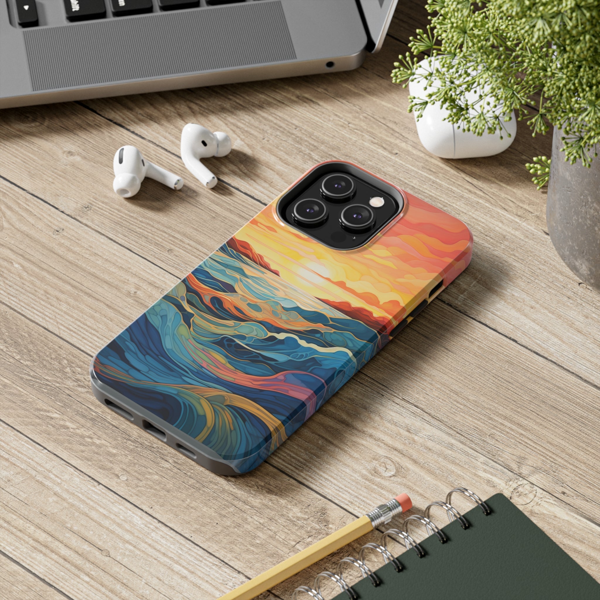 Sunset Swell - iPhone Tough Cases