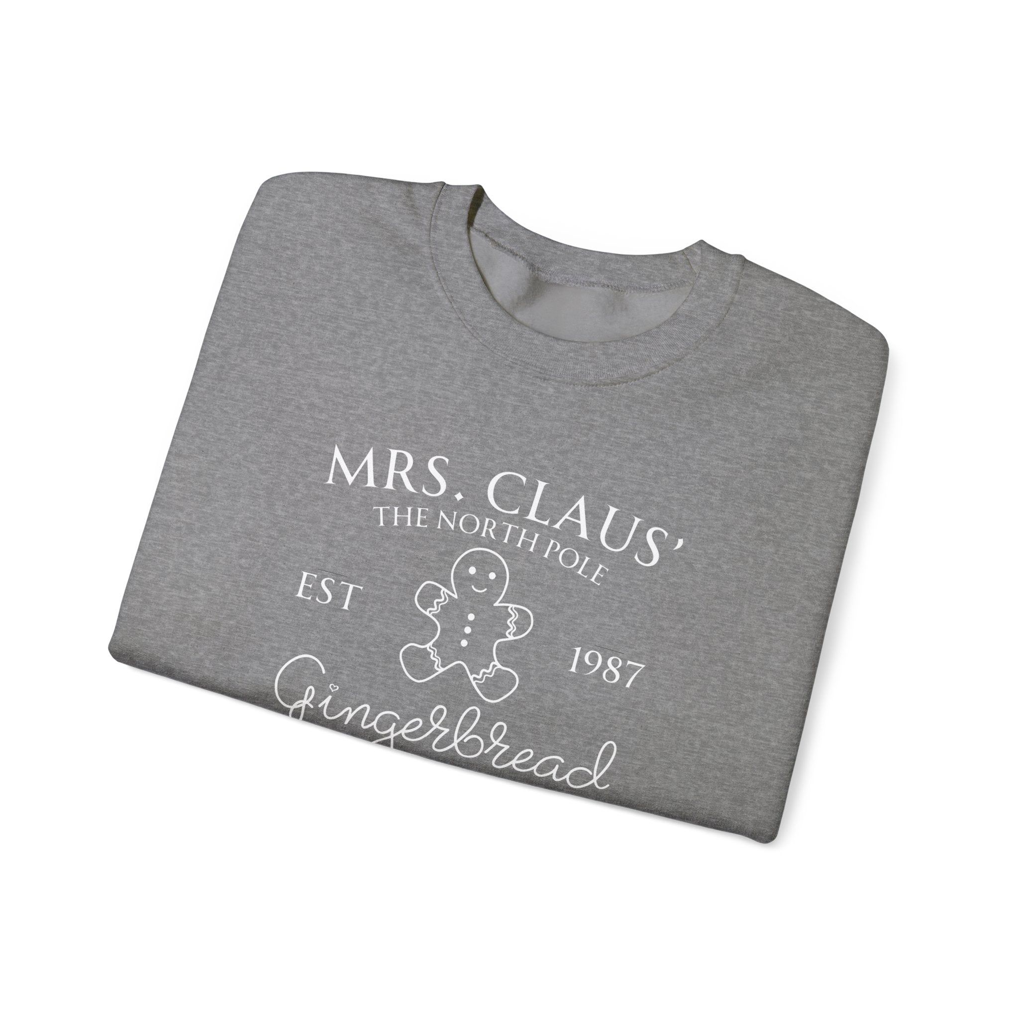 Mrs. Claus' Gingerbread Bakery - Unisex Heavy Blend™ Crewneck Sweatshirt