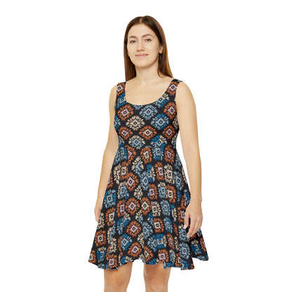 San Fran Women's Skater Tank Dress (AOP)