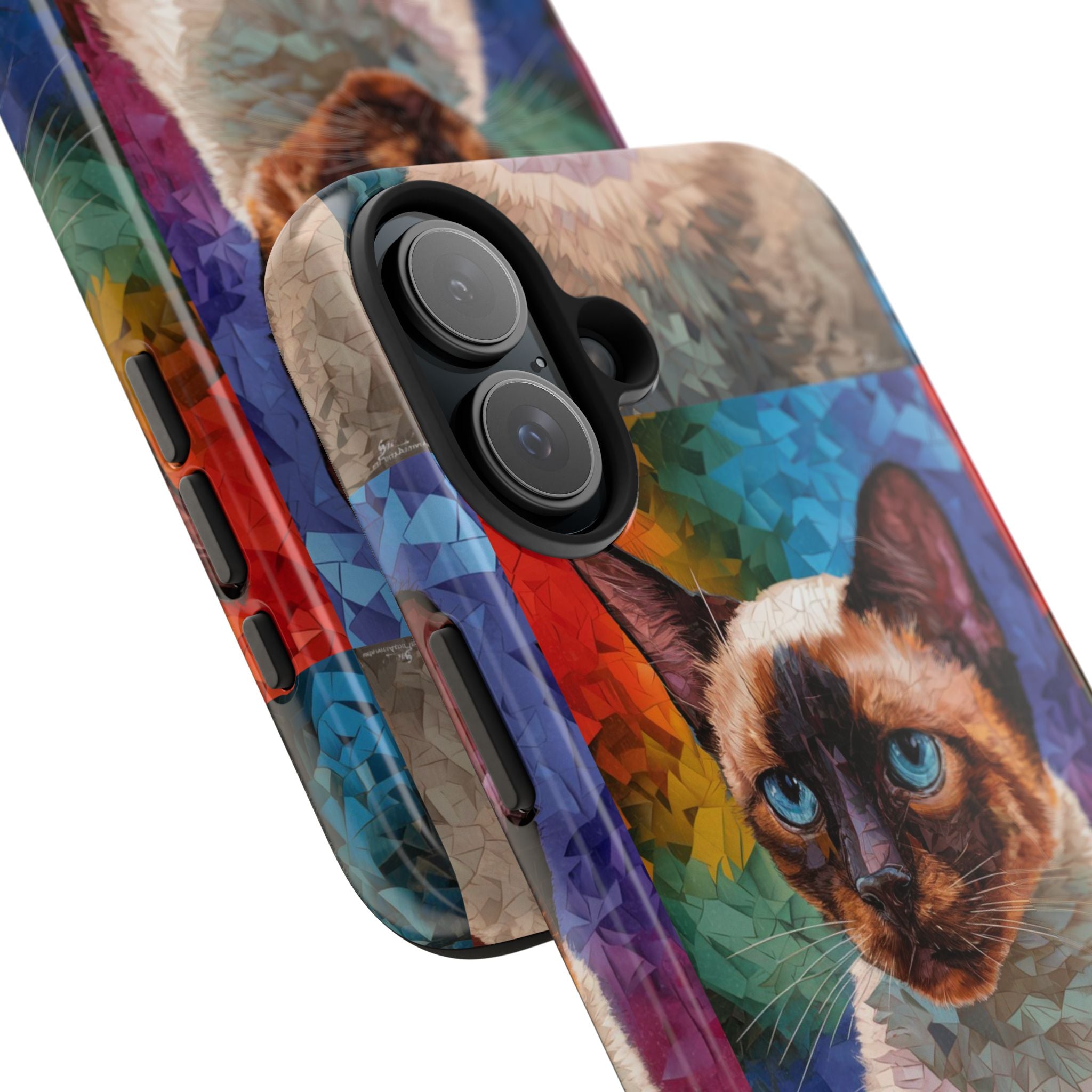 Siamese Kittty - Tough Case for iPhone 14, 15, 16 - Spruced Roost