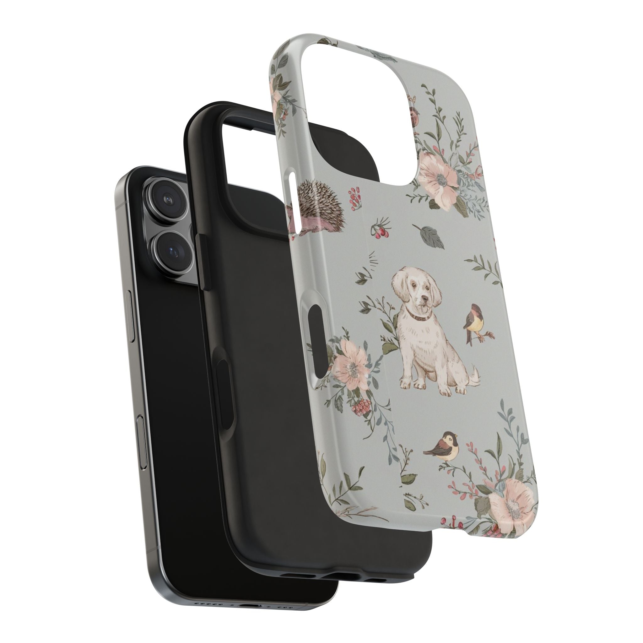 English Rose -  Tough Case for iPhone 14, 15, 16 - Spruced Roost