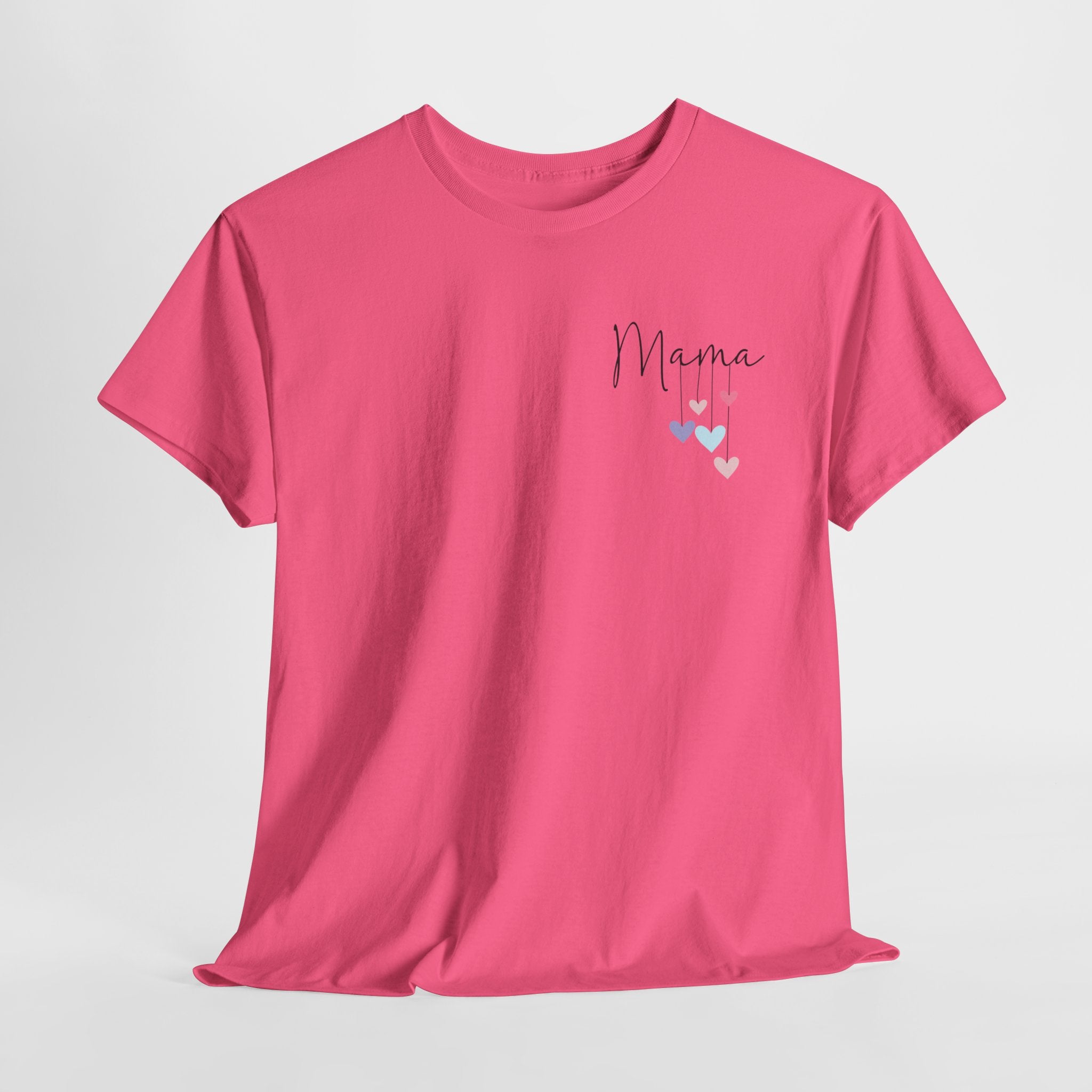 Mama Hearts on a String - Unisex Heavy Cotton Tee