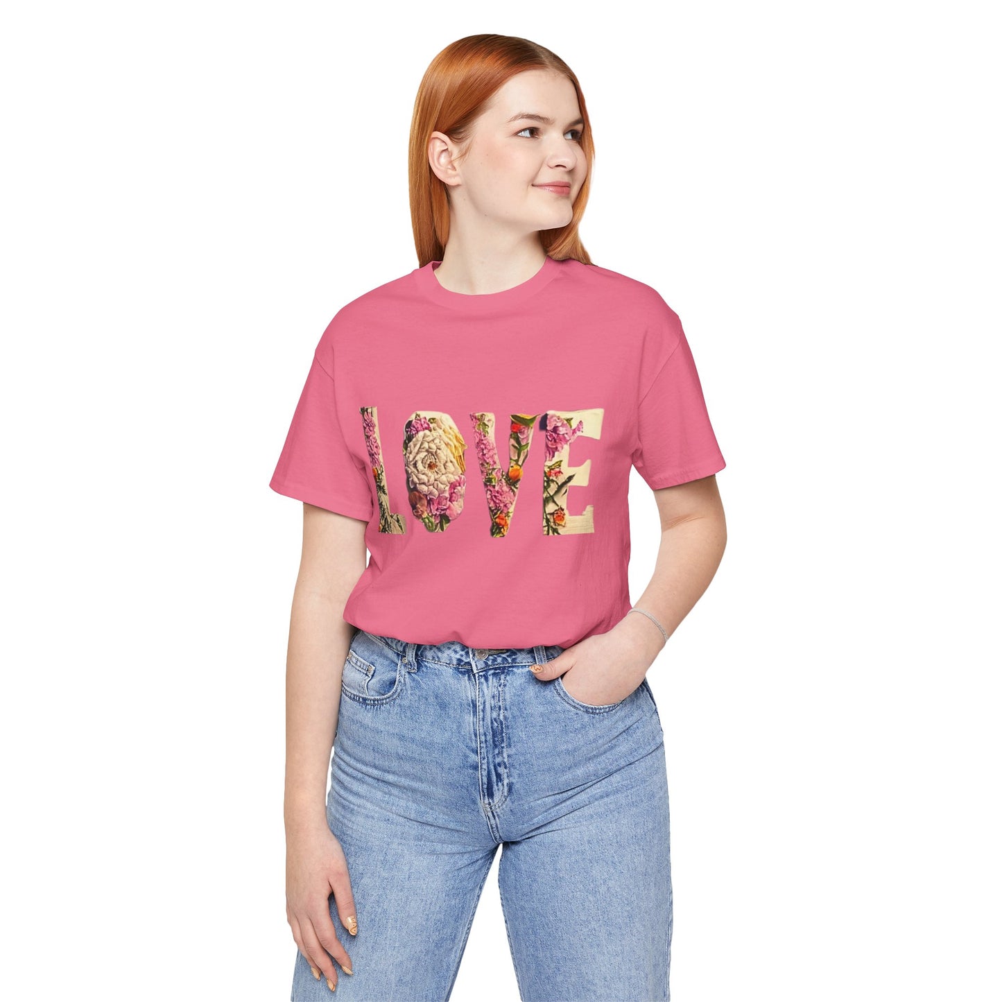 LOVE - Unisex Jersey Short Sleeve Tee - S-3XL