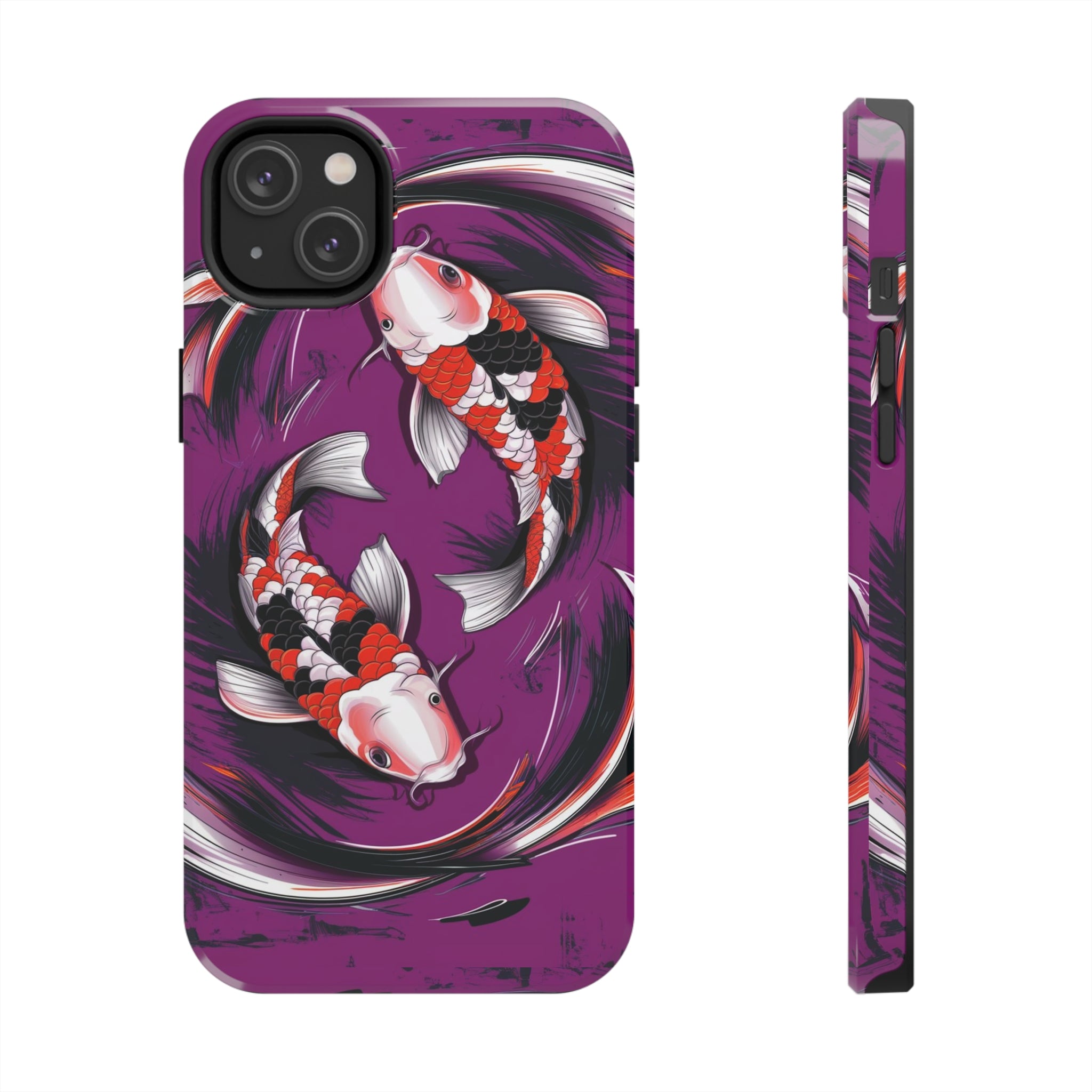 Koi's Pond Circles - Tough Phone Cases