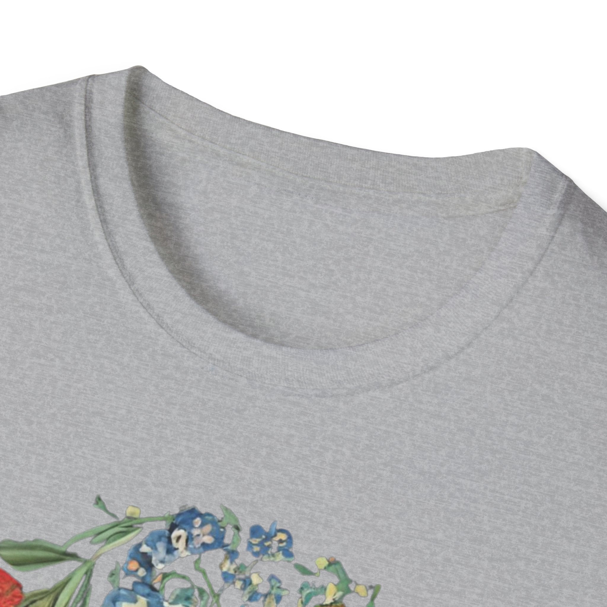 Petal Poetry Unisex Softstyle T-Shirt - S-3XL - Spruced Roost