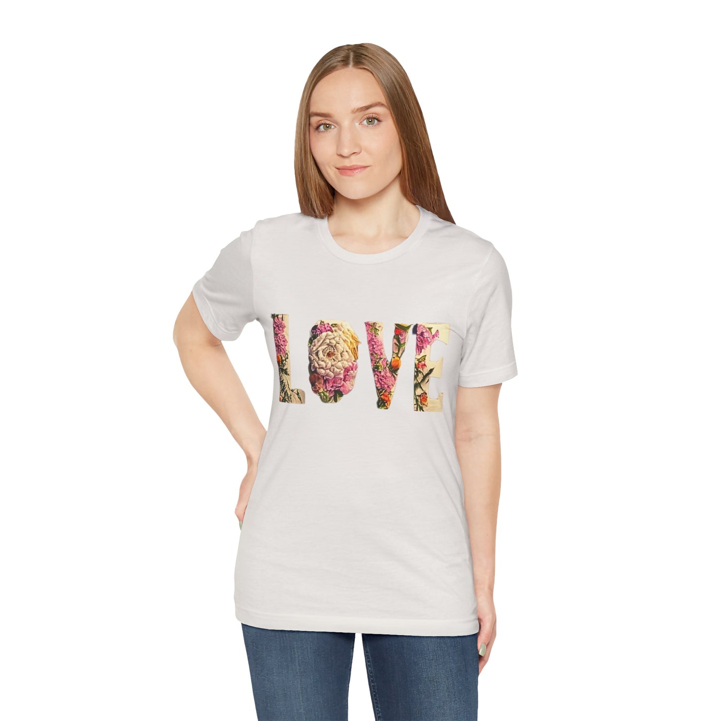 LOVE - Unisex Jersey Short Sleeve Tee - S-3XL