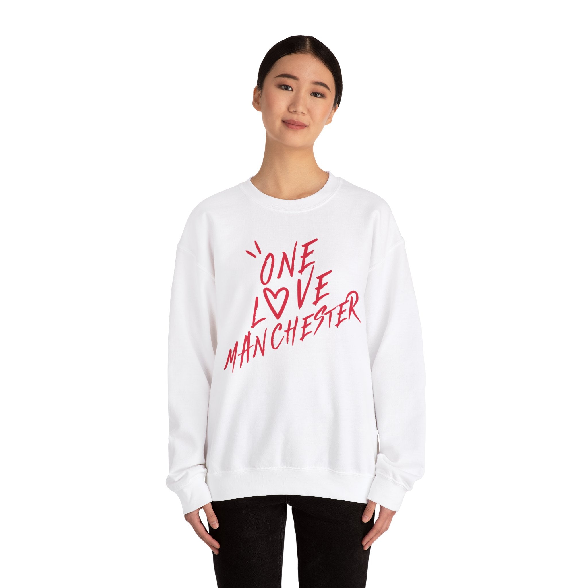 One Love Manchester - Unisex Heavy Blend™ Crewneck Sweatshirt