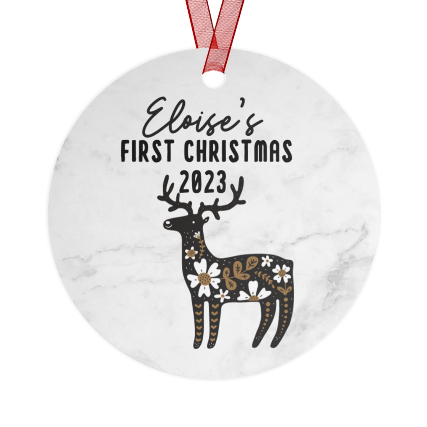 Babies First Christmas - Metal Ornaments