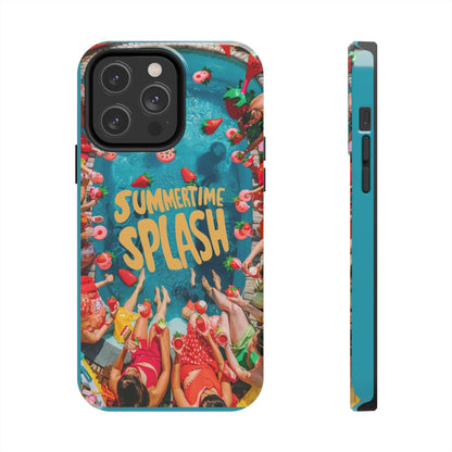 Summertime Splash - Tough Case for iPhone 14, 15, 16