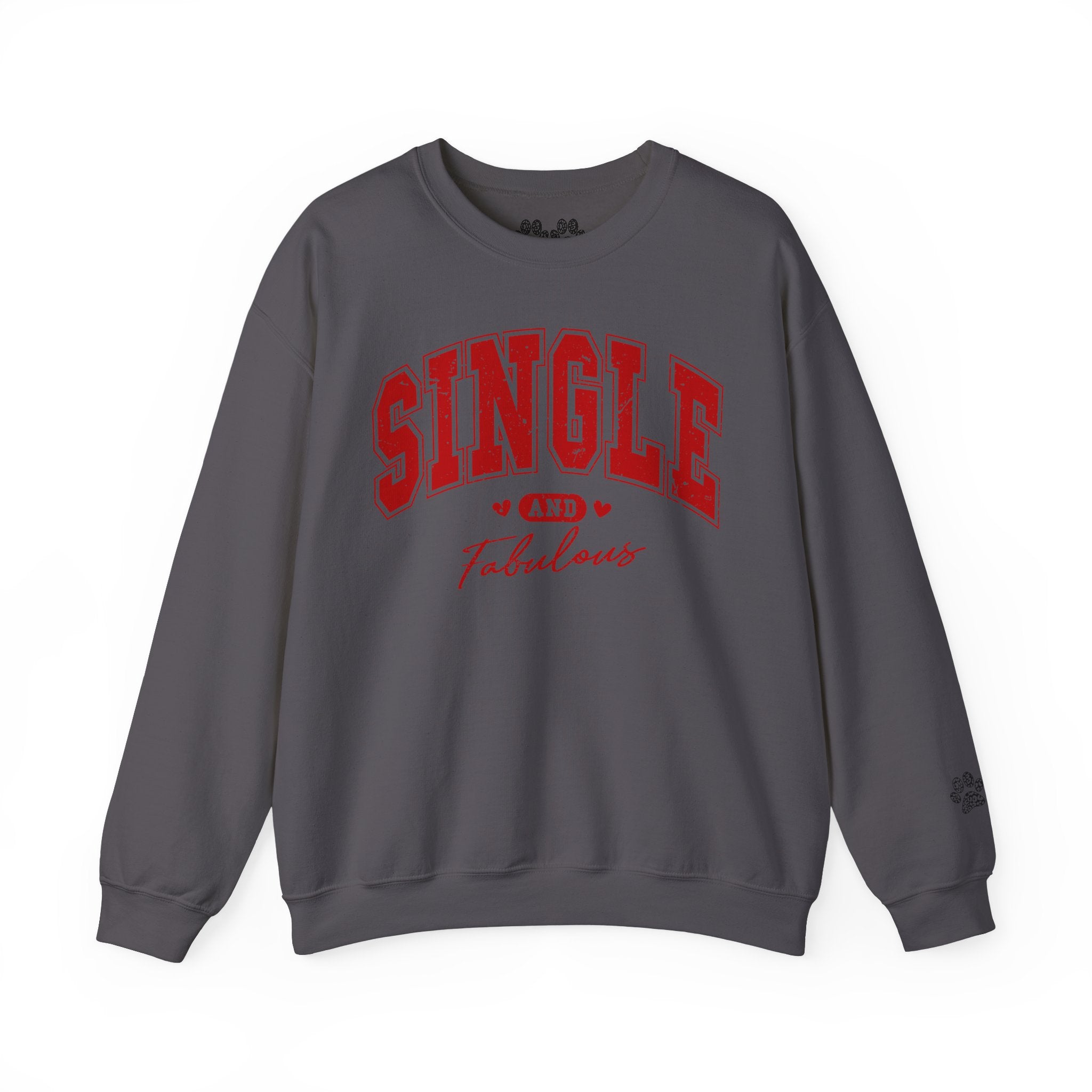 Single and Fabulous - Women's Heavy Blend™ Crewneck Sweatshirt