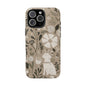 Natural Flower Dog - Tough Case for iPhone 14, 15, 16