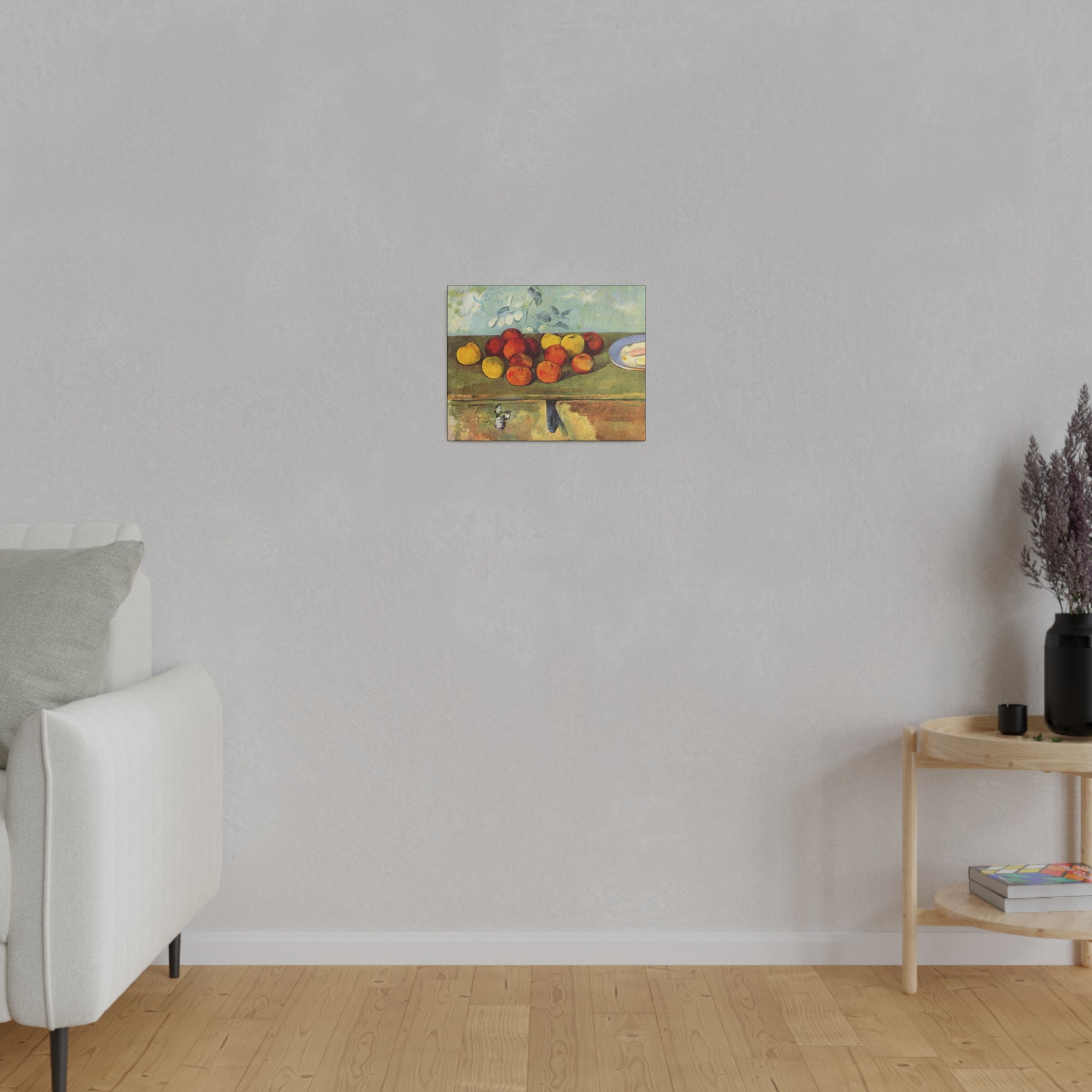 Apples & Biscuits 1895 - Paul Cezanne - Matte Canvas, Stretched, 0.75" - Spruced Roost