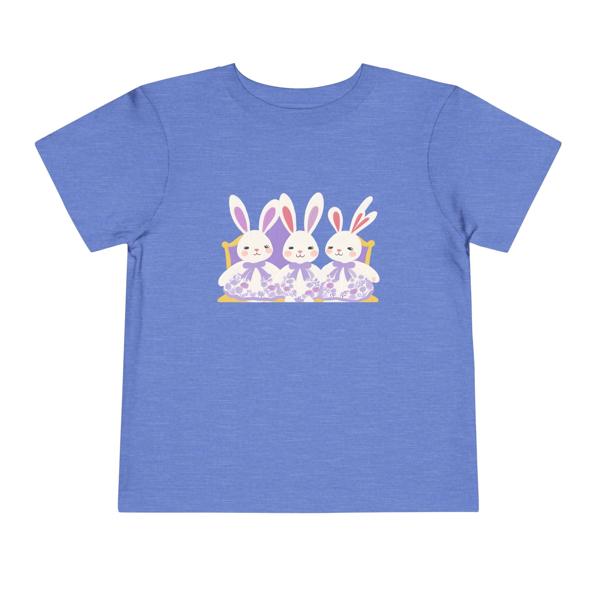 Bunnies Three Lavender - Kids' T-Shirt - 2T, 3T, 4T, 5T