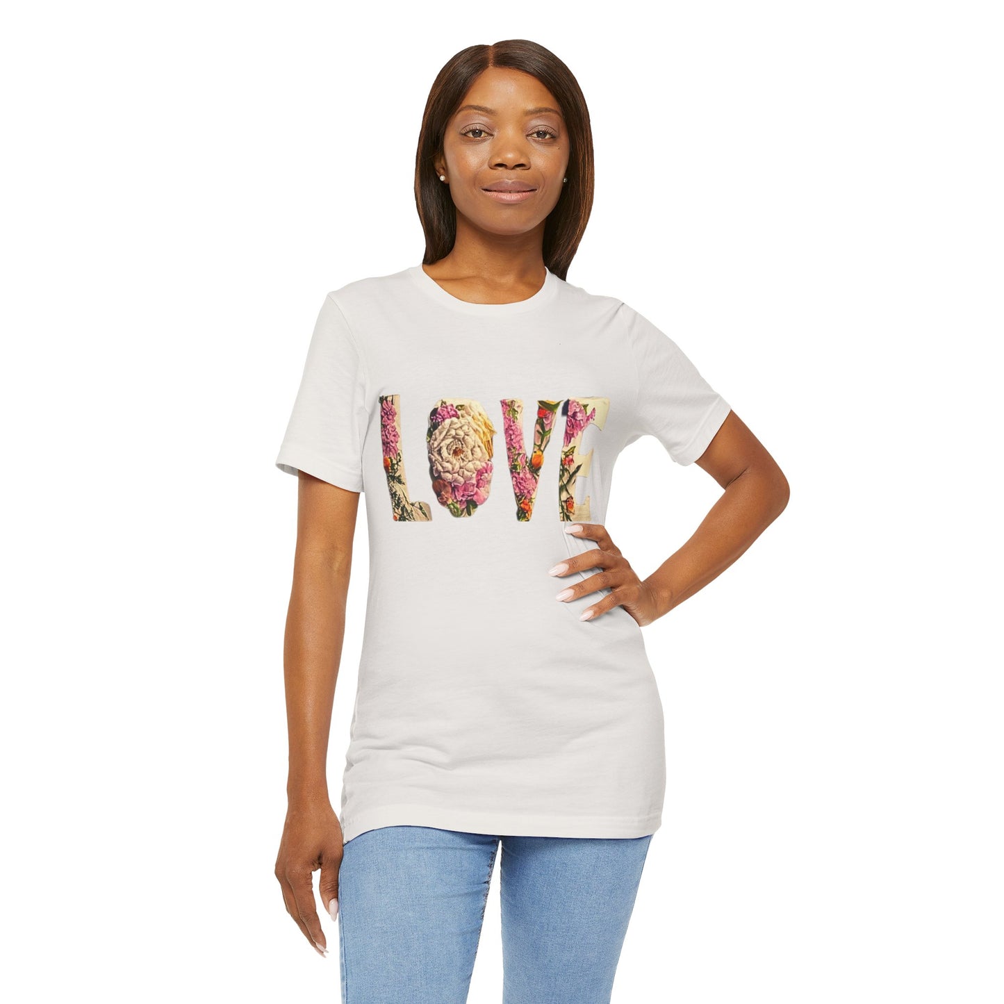 LOVE - Unisex Jersey Short Sleeve Tee - S-3XL