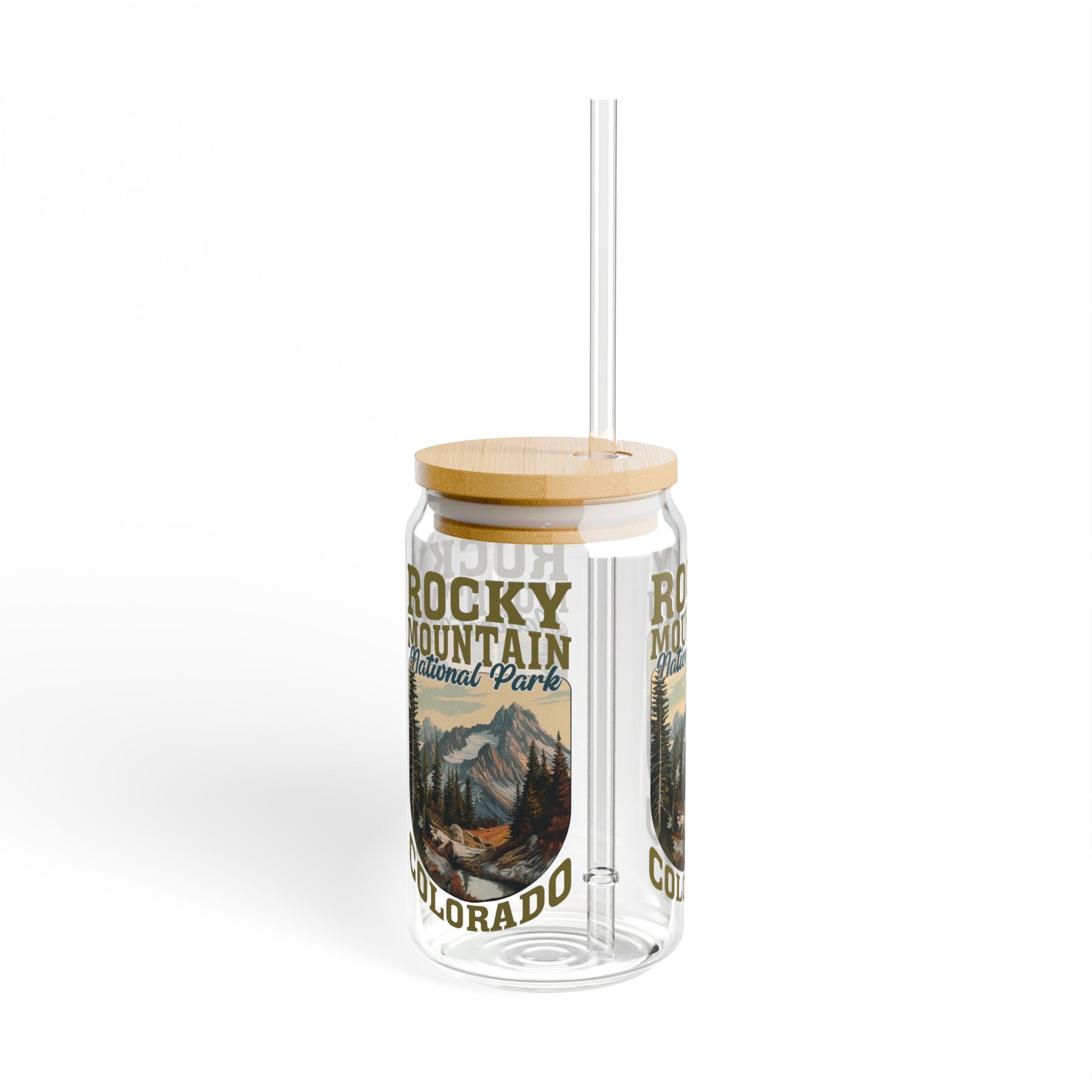 Rocky Mountain State Park Colorado - Sipper Glass, 16oz