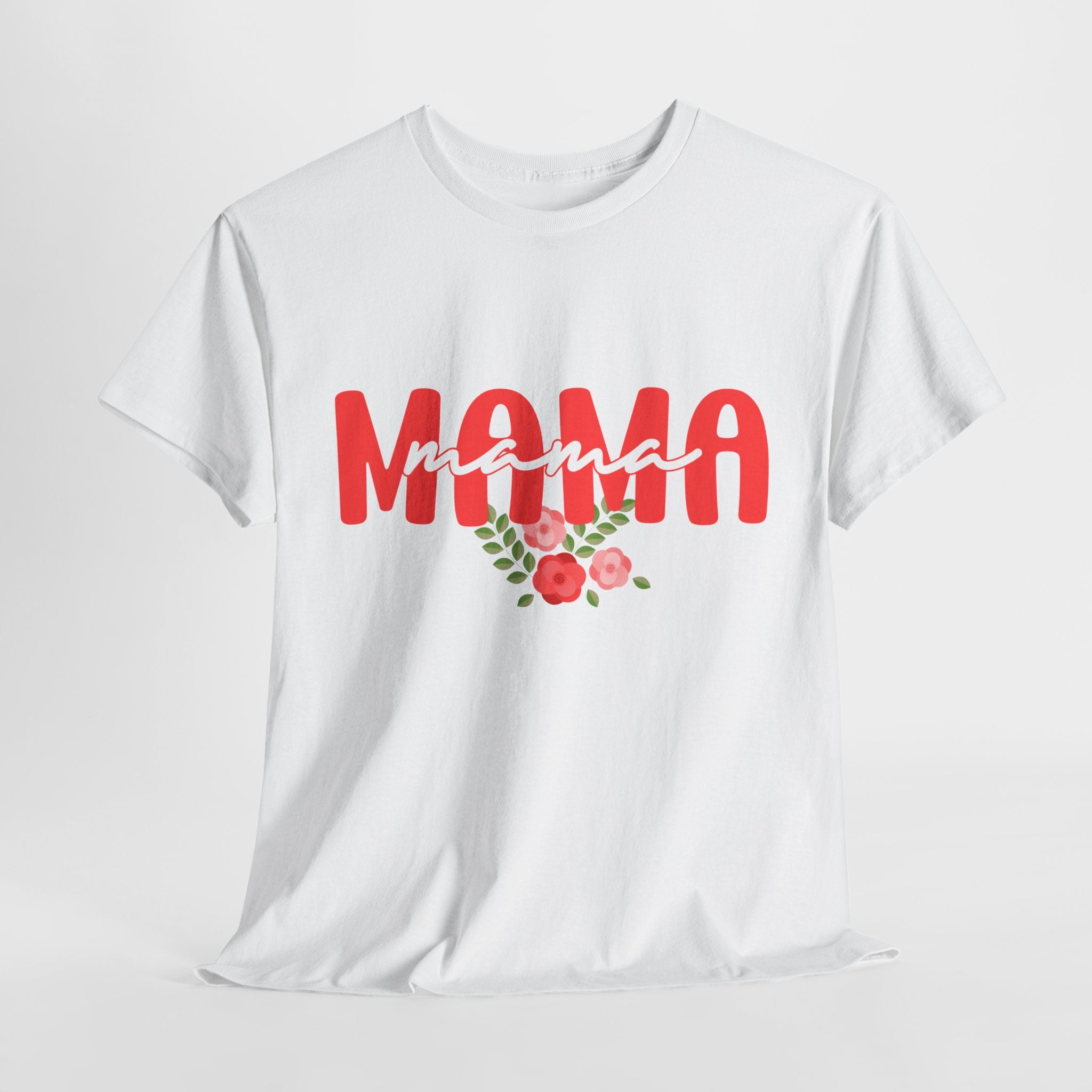 Floral Mama Colorful Unisex Heavy Cotton Tee - Spruced Roost