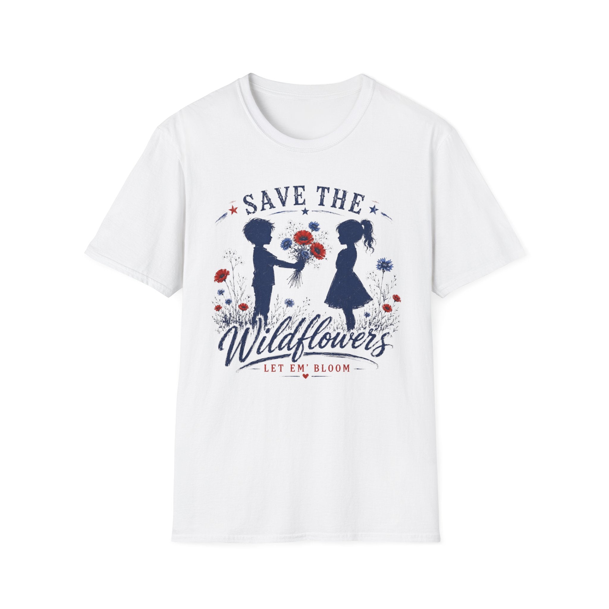 Save the Wildflowers T‑Shirt — Floral Conservation Tee