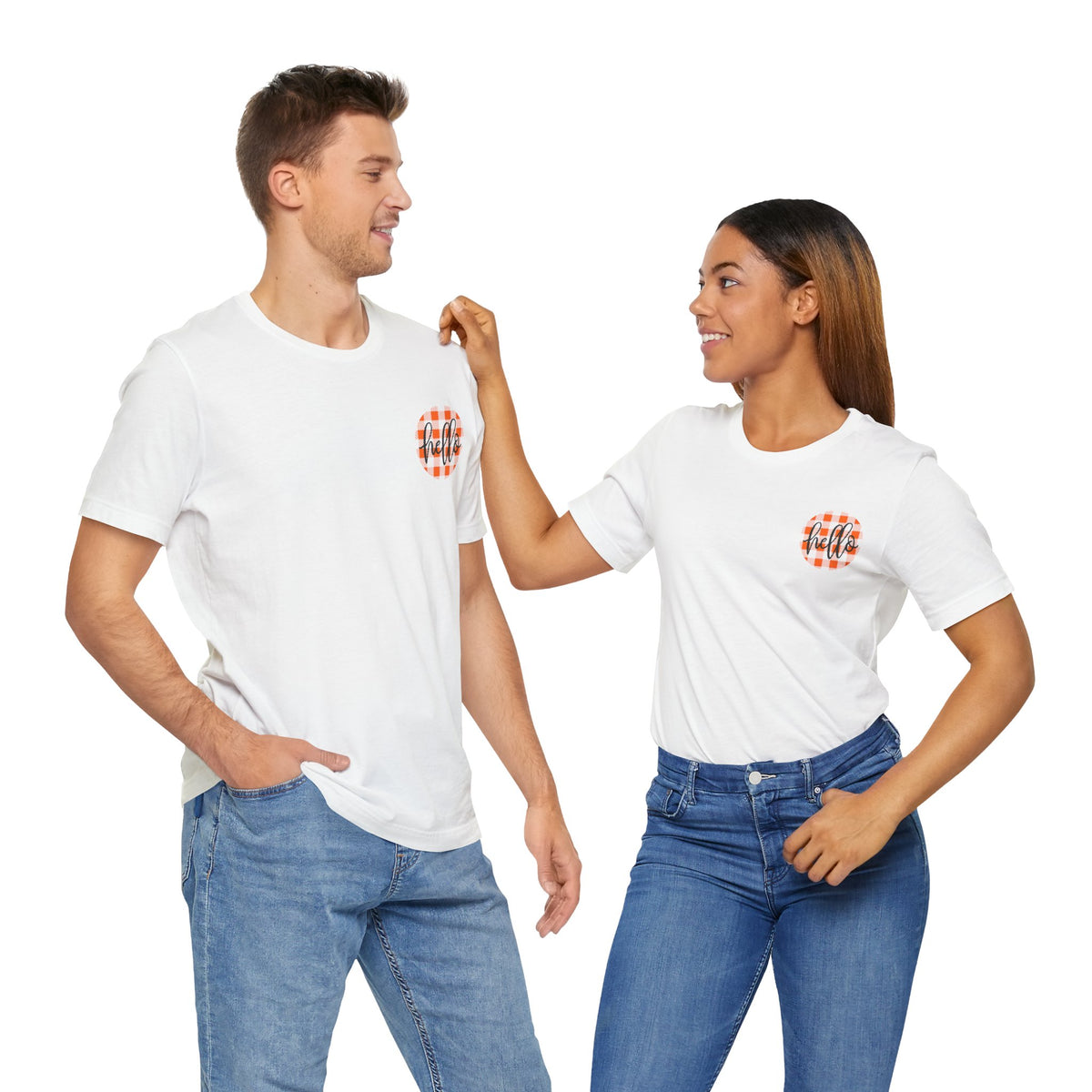 hello! Fall Shirt, Women's T-Shirt, Fall Tee