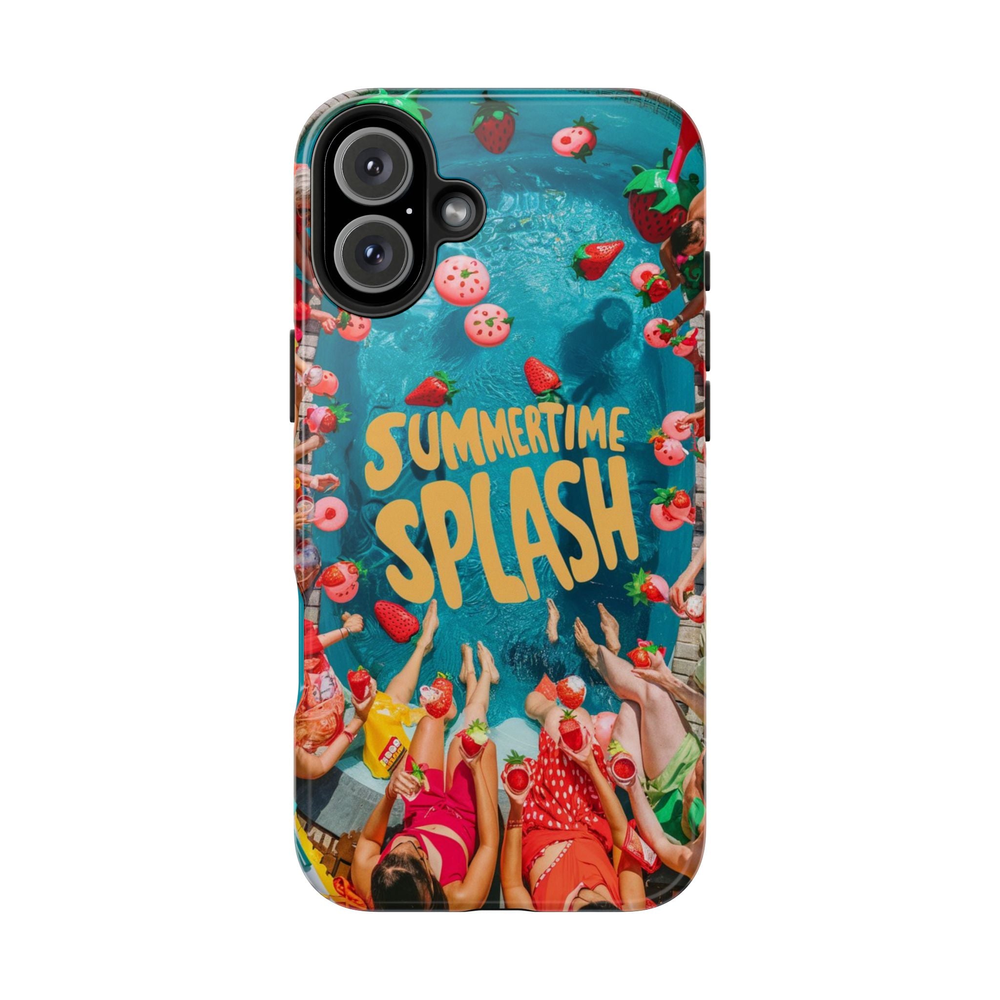 Summertime Splash - Tough Case for iPhone 14, 15, 16