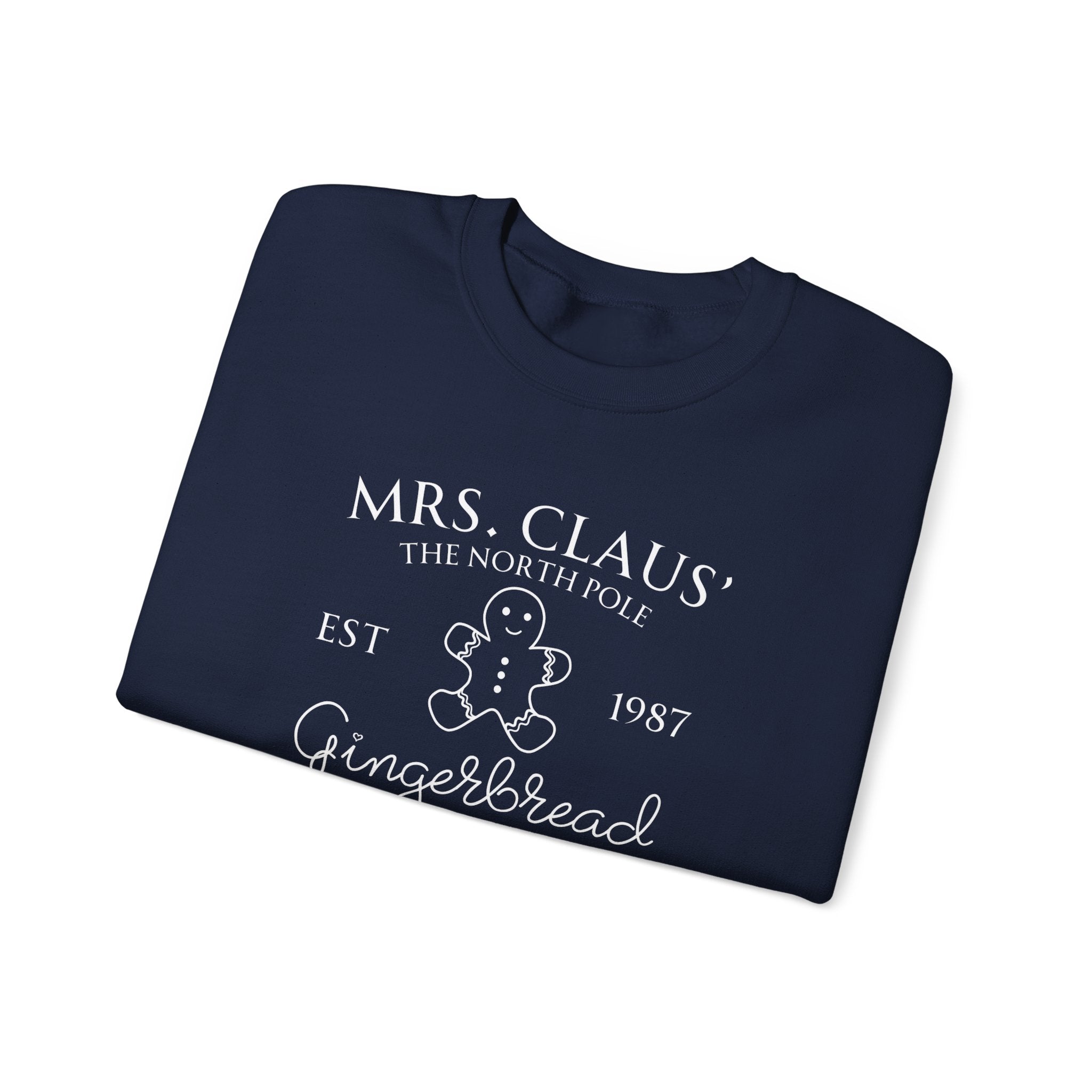 Mrs. Claus' Gingerbread Bakery - Unisex Heavy Blend™ Crewneck Sweatshirt