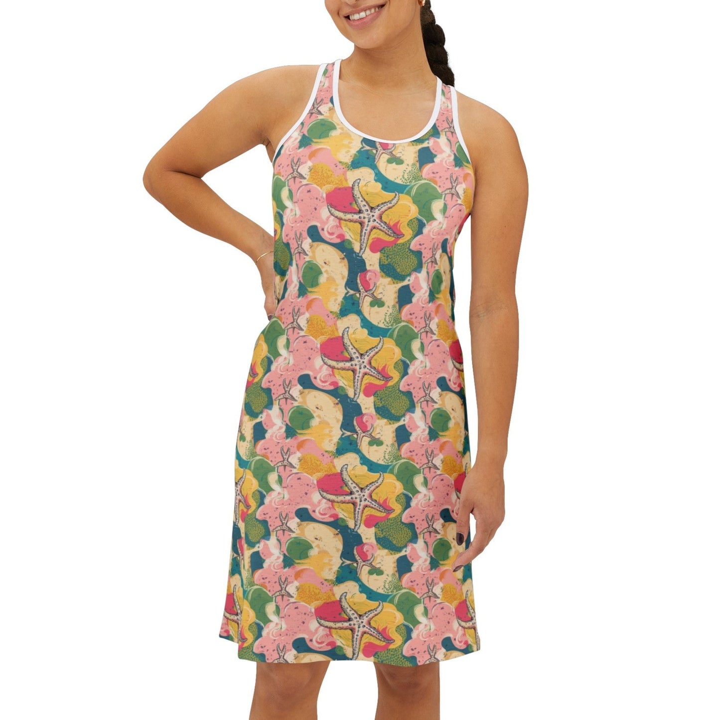 Starfish Women's Racerback Dress (AOP)