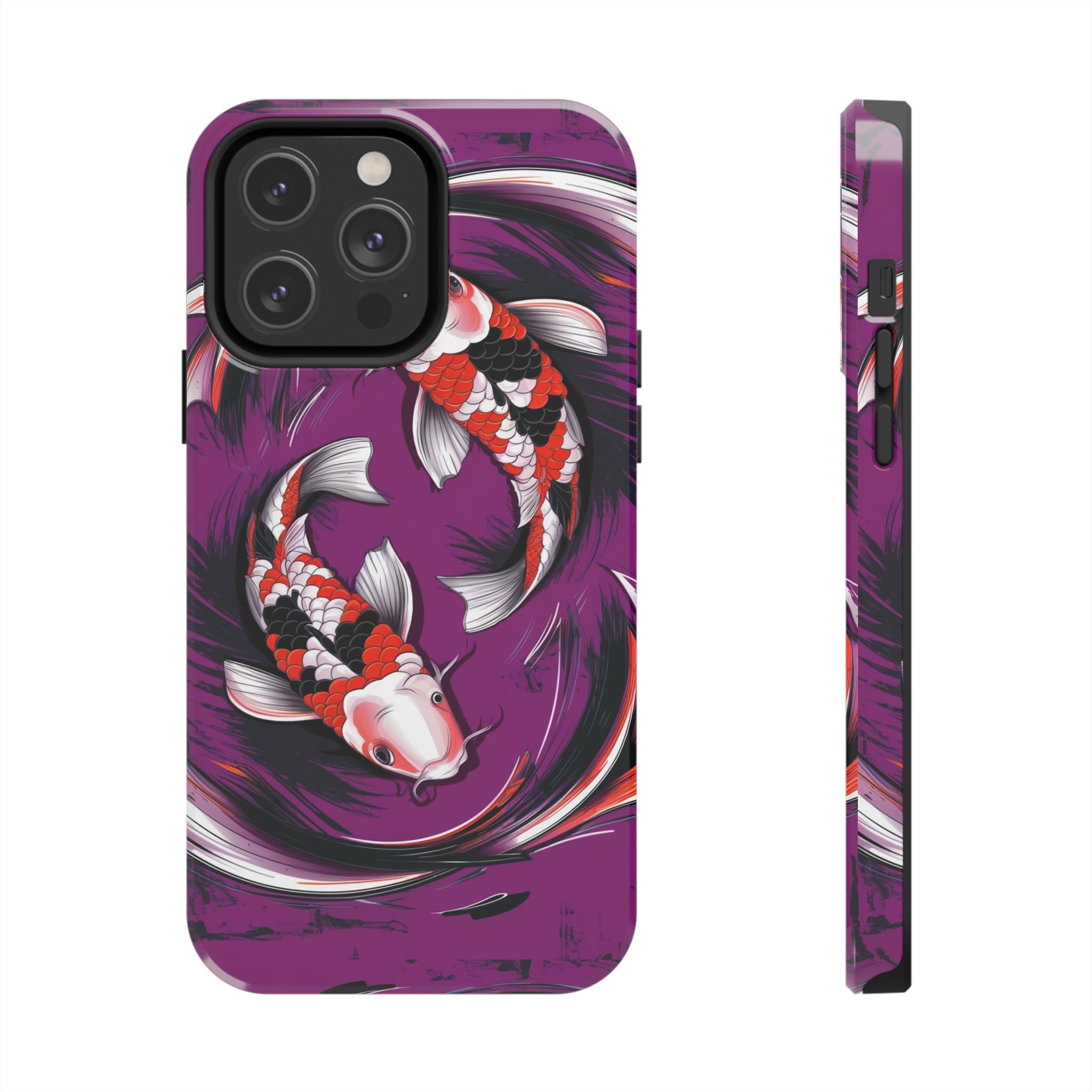 Koi's Pond Circles - Tough Phone Cases