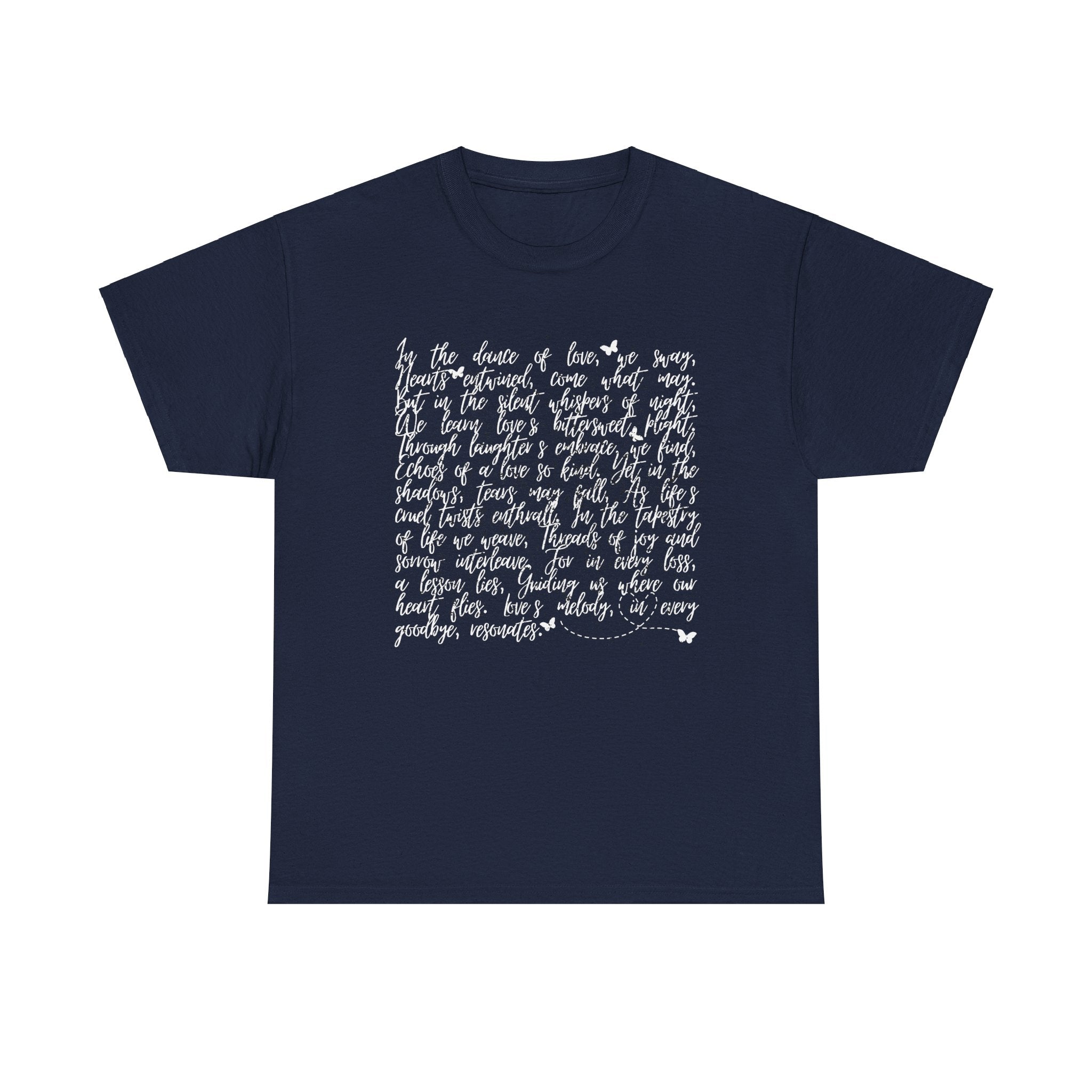 Love Story Black - Unisex Heavy Cotton Tee - Spruced Roost